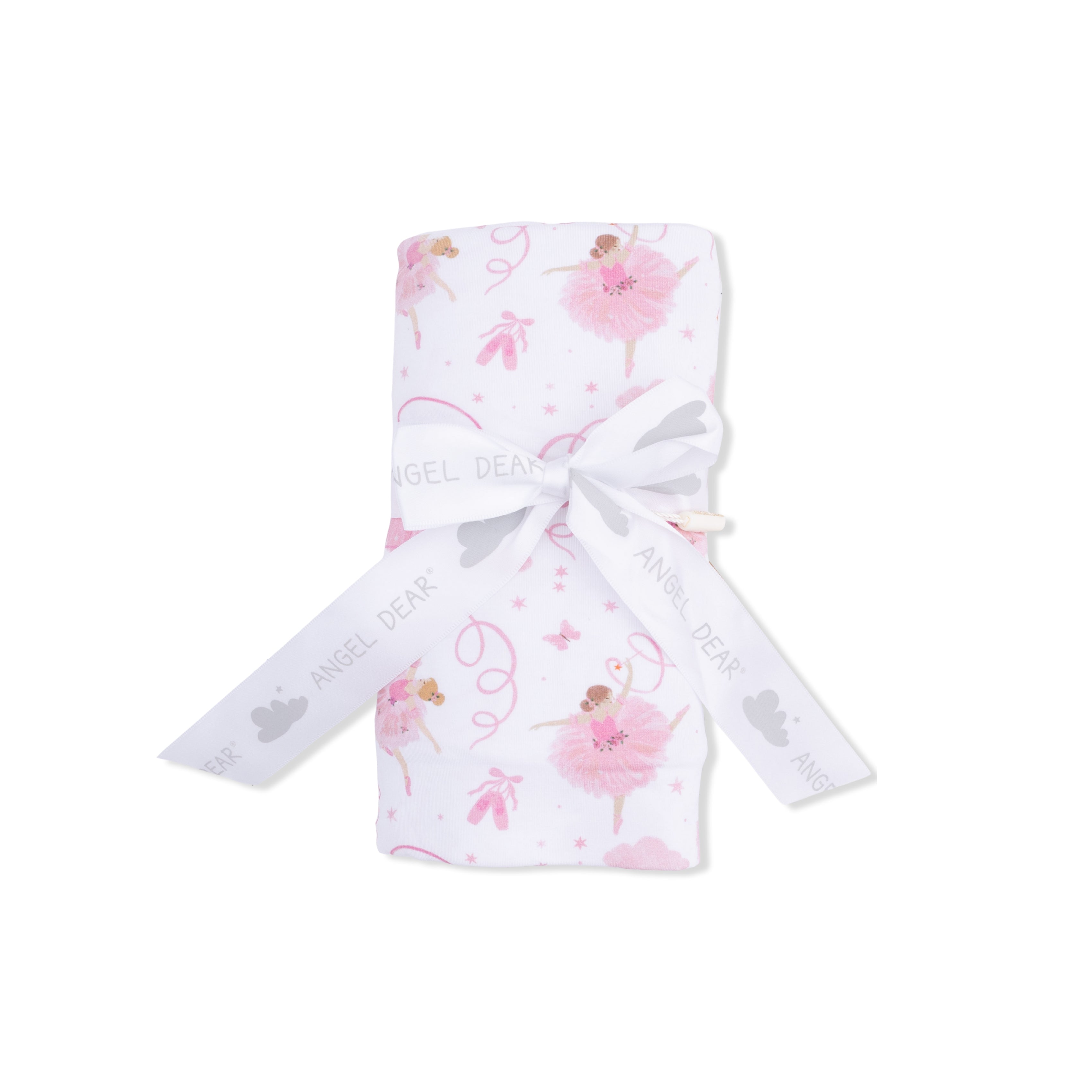 Ribbon Ballerinas - Swaddle Blanket-Angel Dear