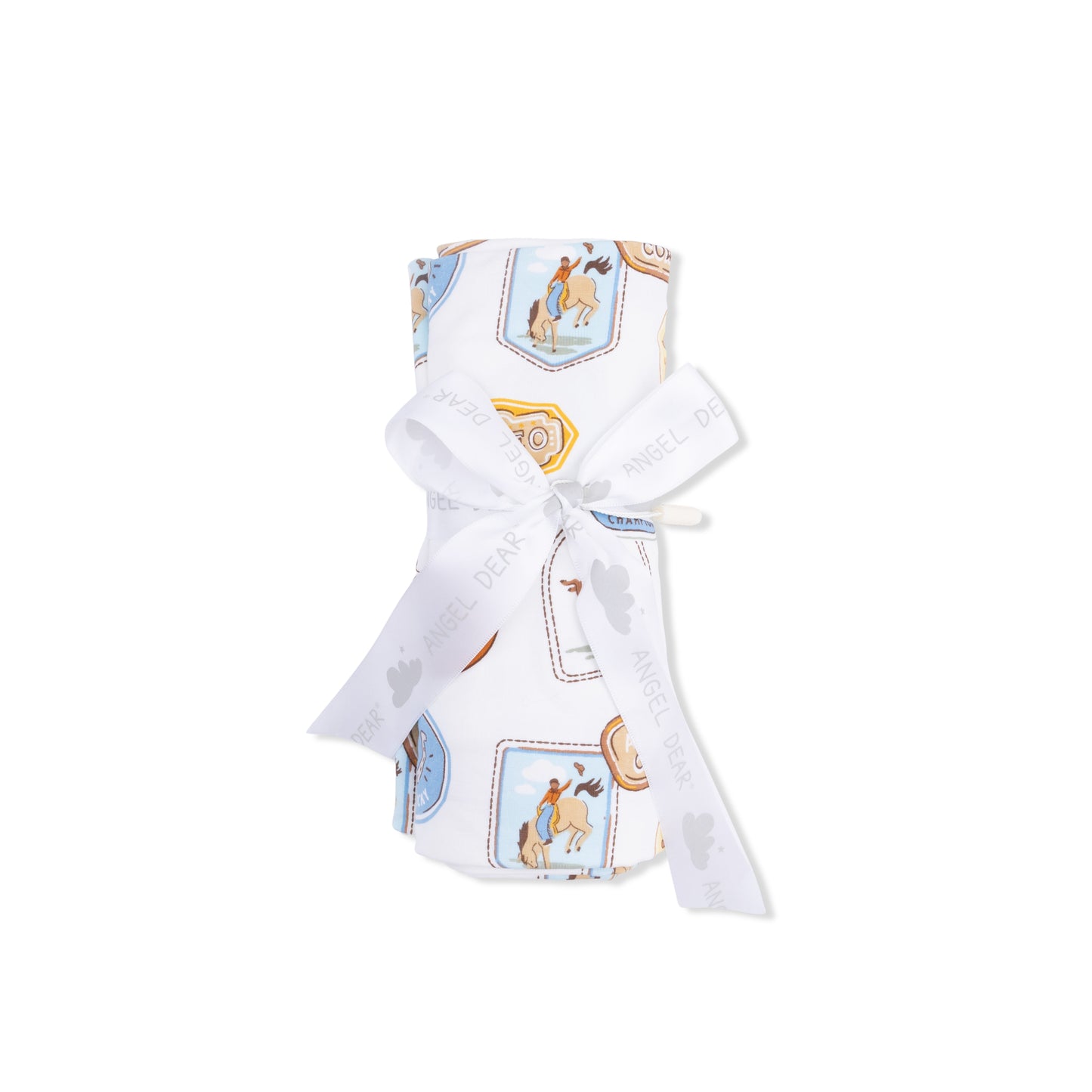 Rodeo Patches Uni - Swaddle Blanket-Angel Dear