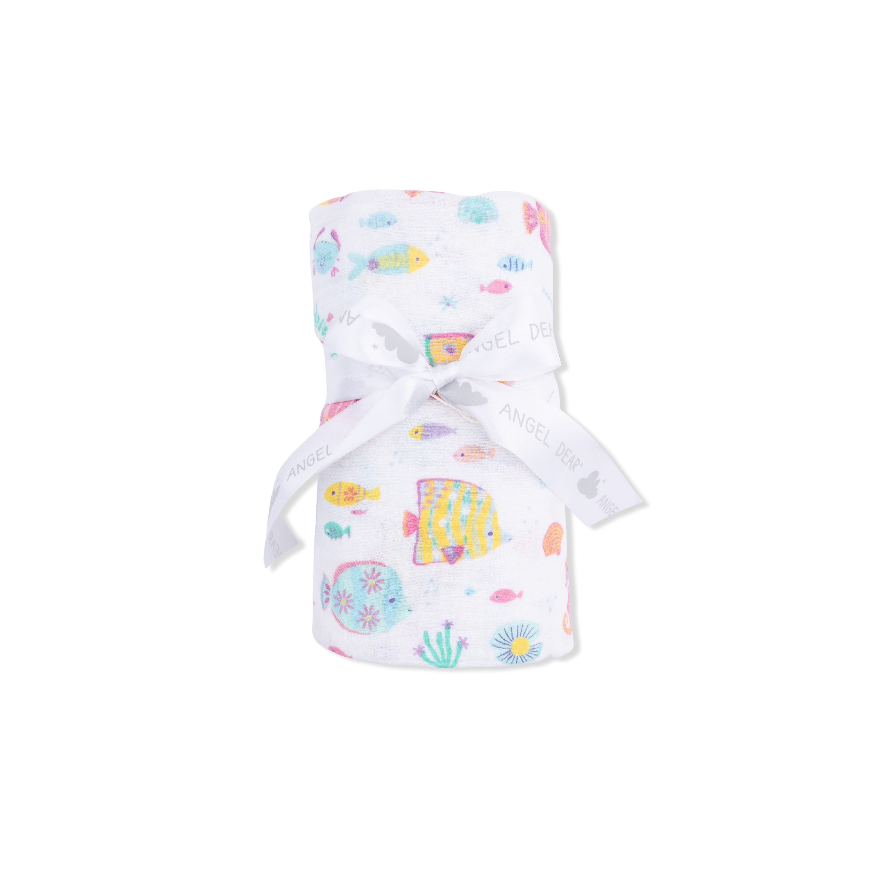 Sunny Coral Reef Fish - Swaddle Blanket-Angel Dear