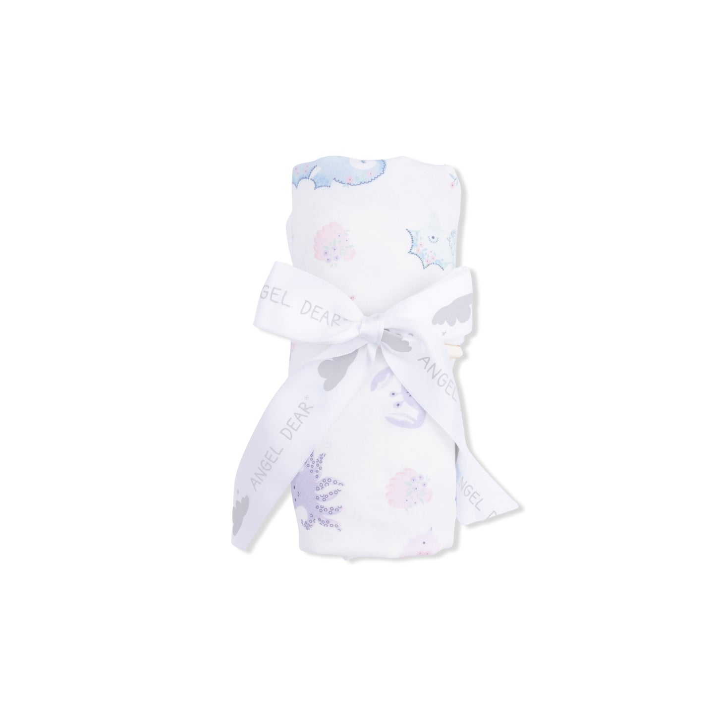 Floral Sea Creatures - Swaddle Blanket-Angel Dear