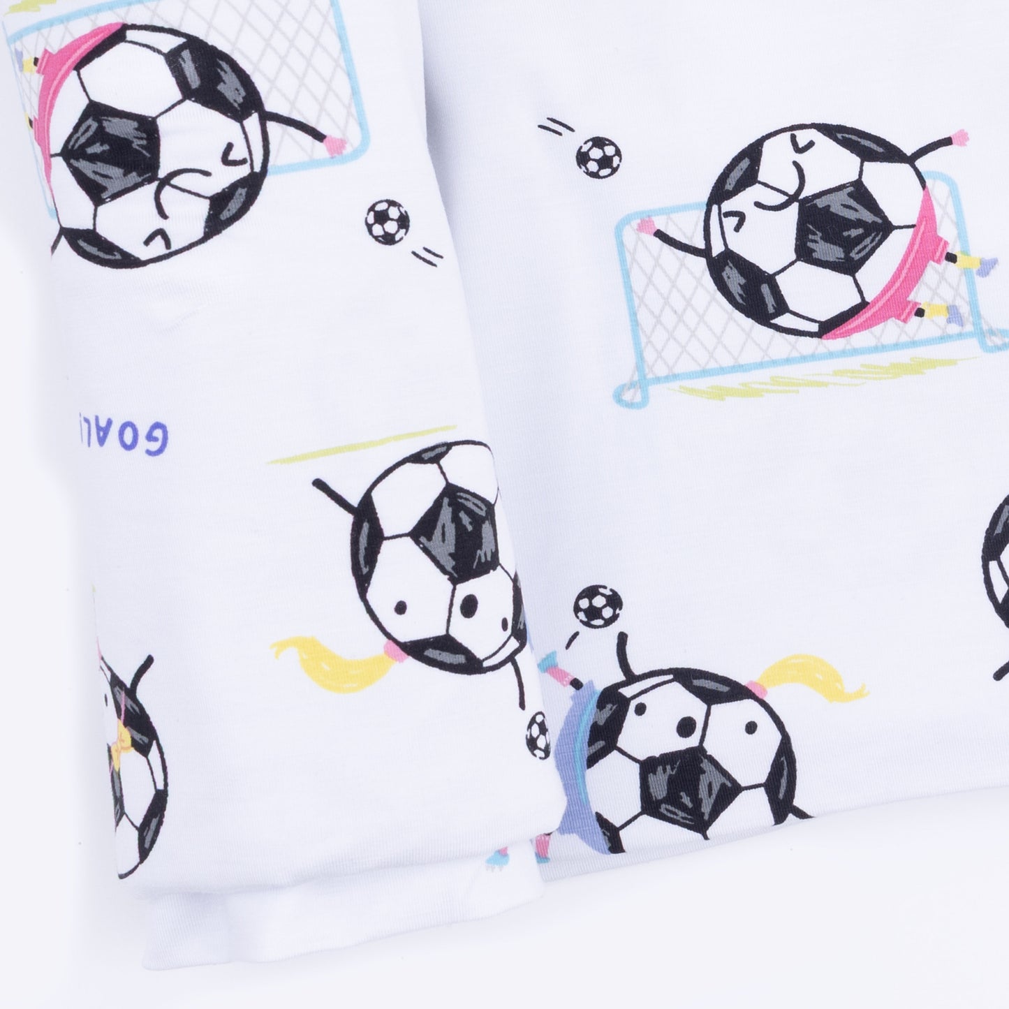 Soccer Balls Playing Soccer Pink - Swaddle Blanket