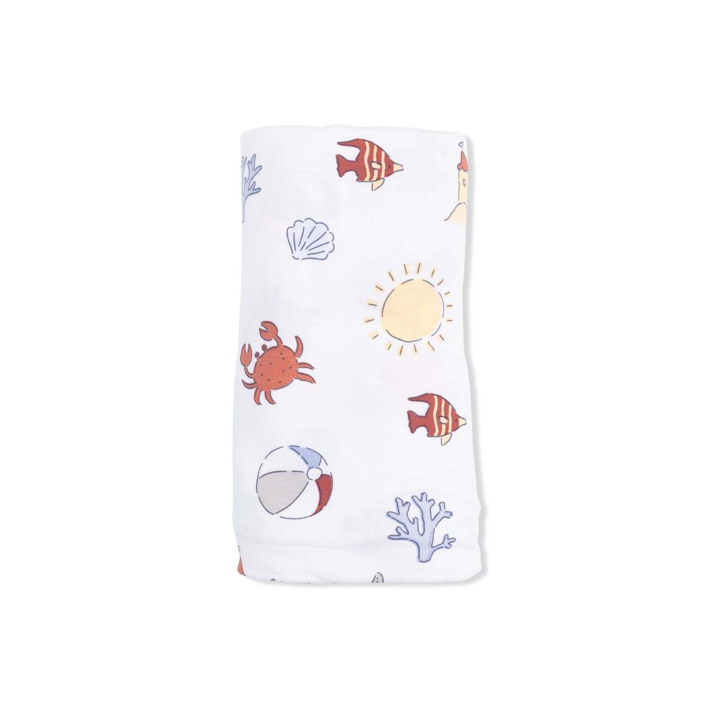 Sunny Sandcastles - Swaddle Blanket-Angel Dear