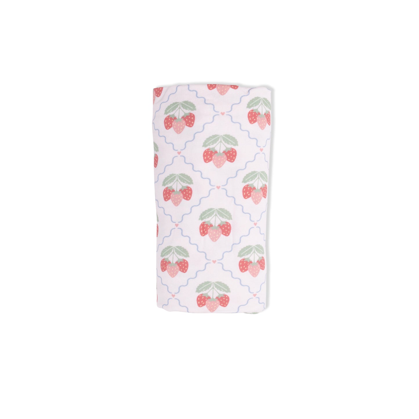 Sweet Strawberries - Swaddle Blanket