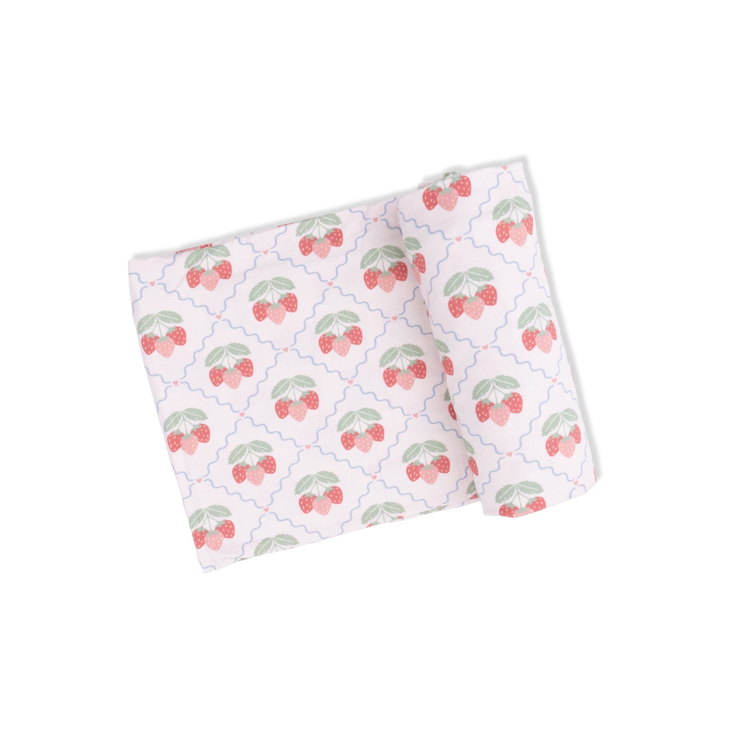 Sweet Strawberries - Swaddle Blanket