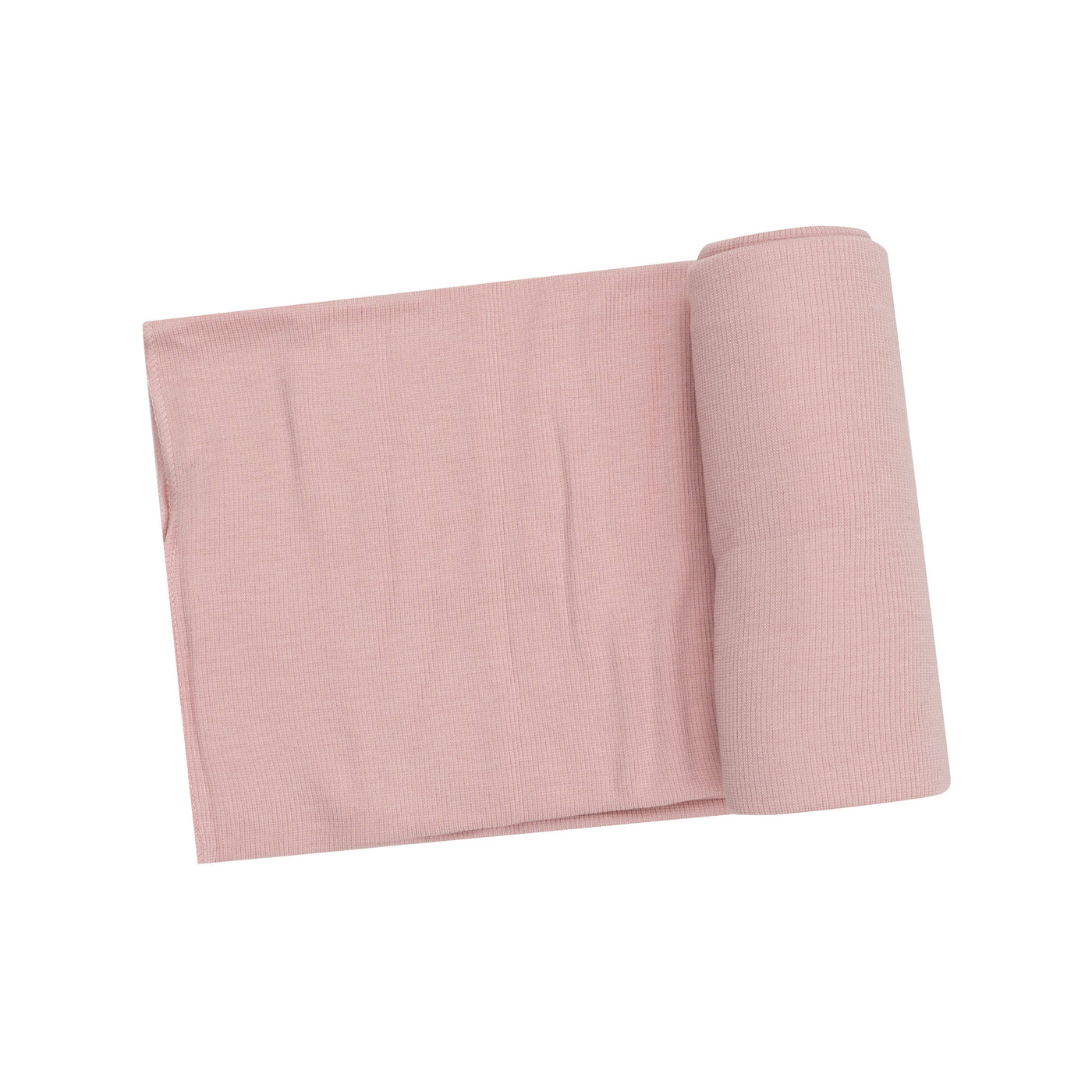 Swaddle Blanket - Solid Silver Pink-Angel Dear