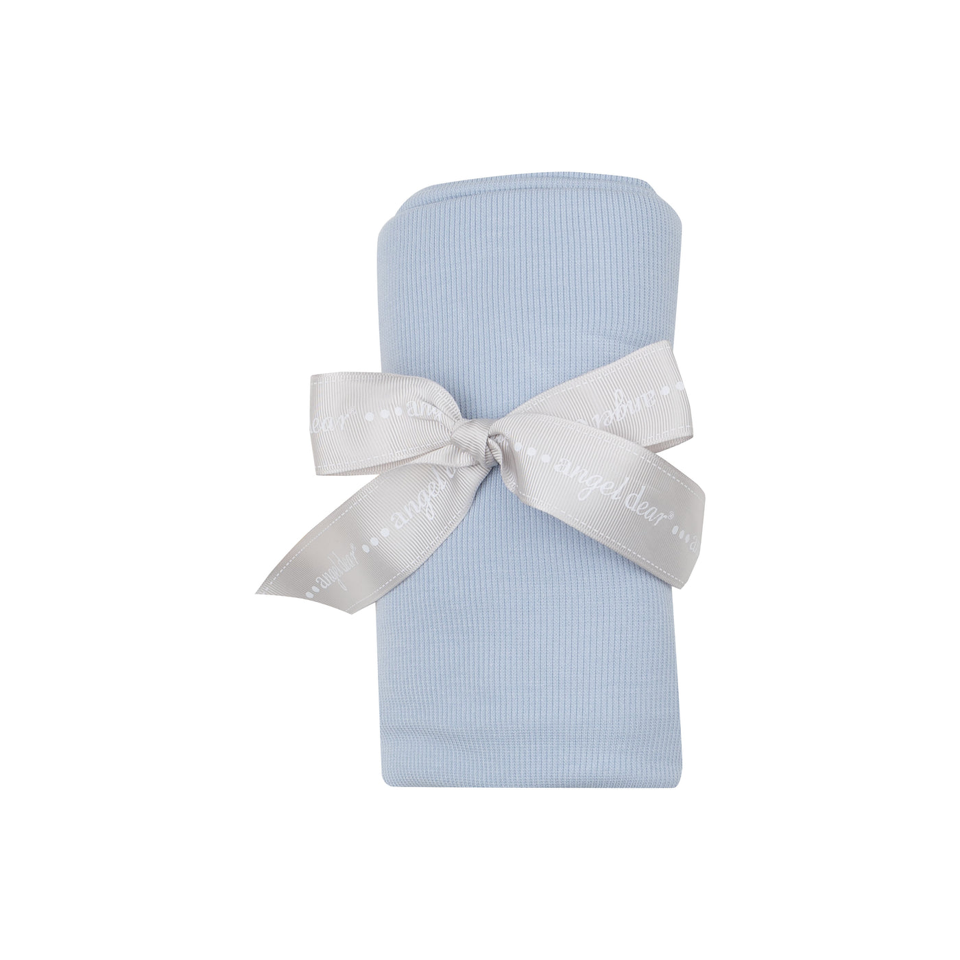 Swaddle Blanket - Solid Subdued Blue-Angel Dear