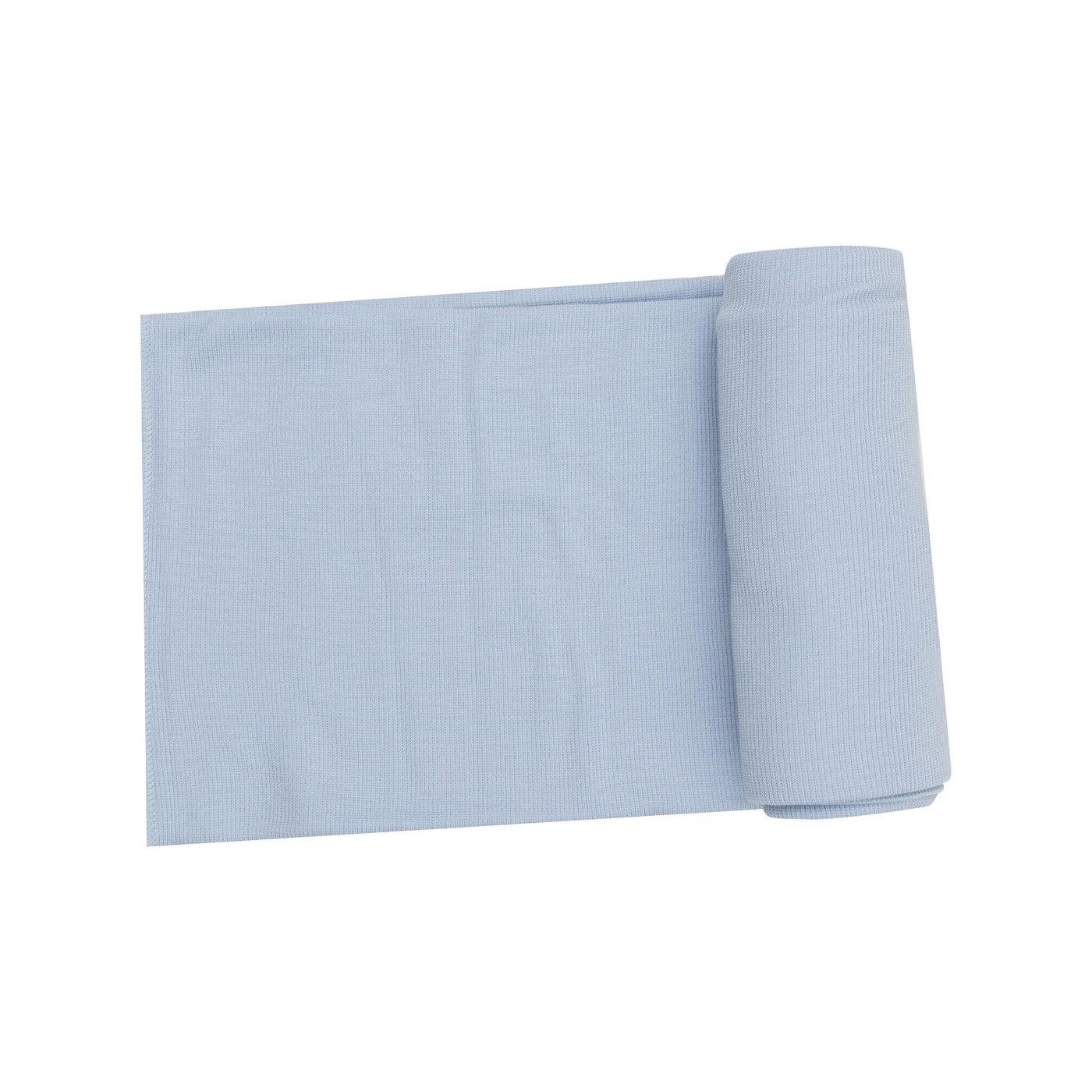 Swaddle Blanket - Solid Subdued Blue-Angel Dear