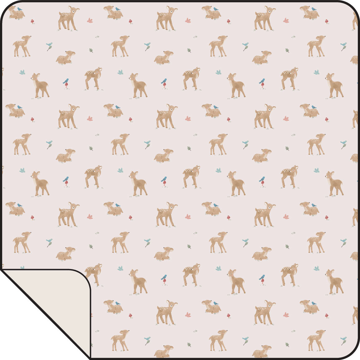 Swaddle Blanket - Soft Deer