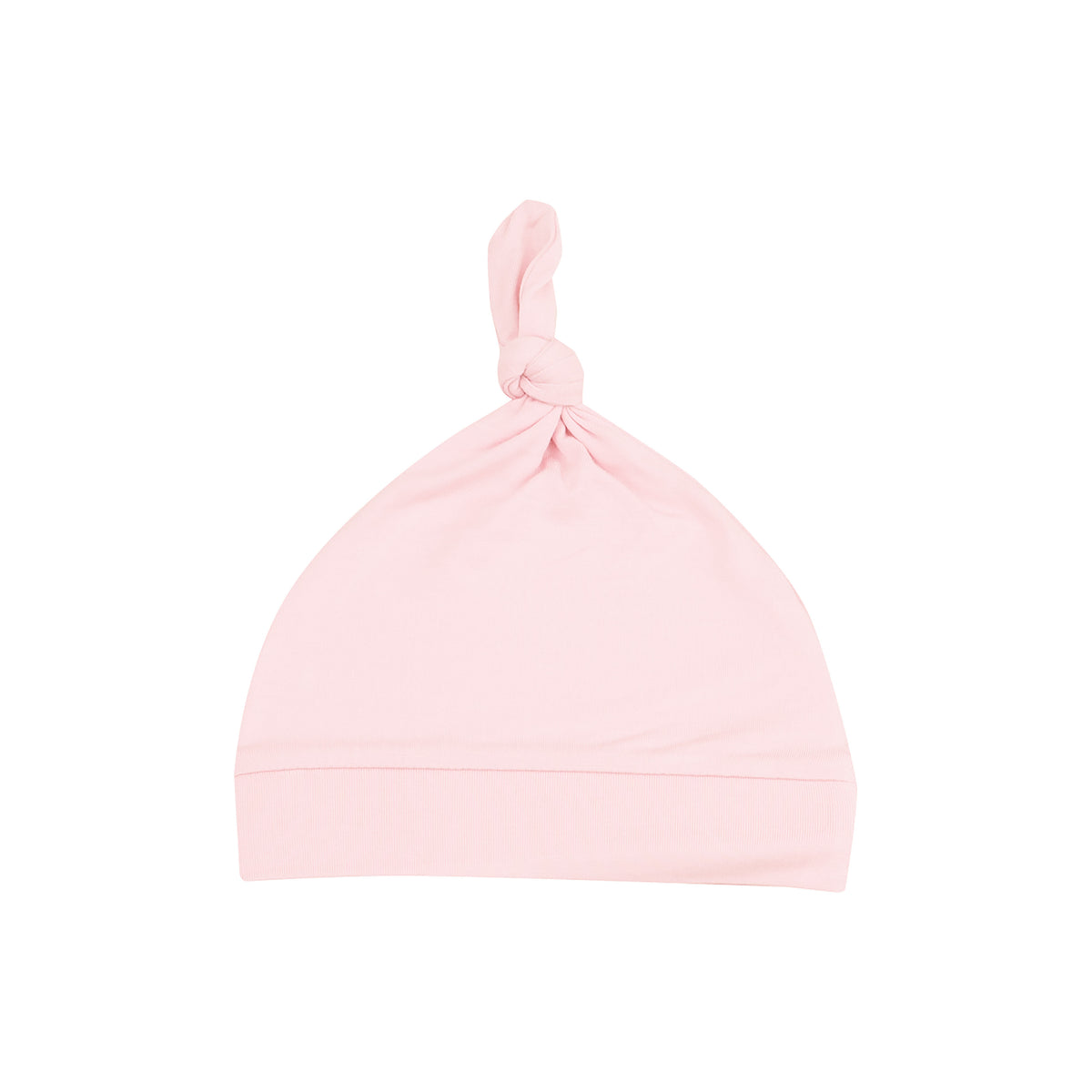 Knotted Hat - Solid Tickled Pink-Angel Dear