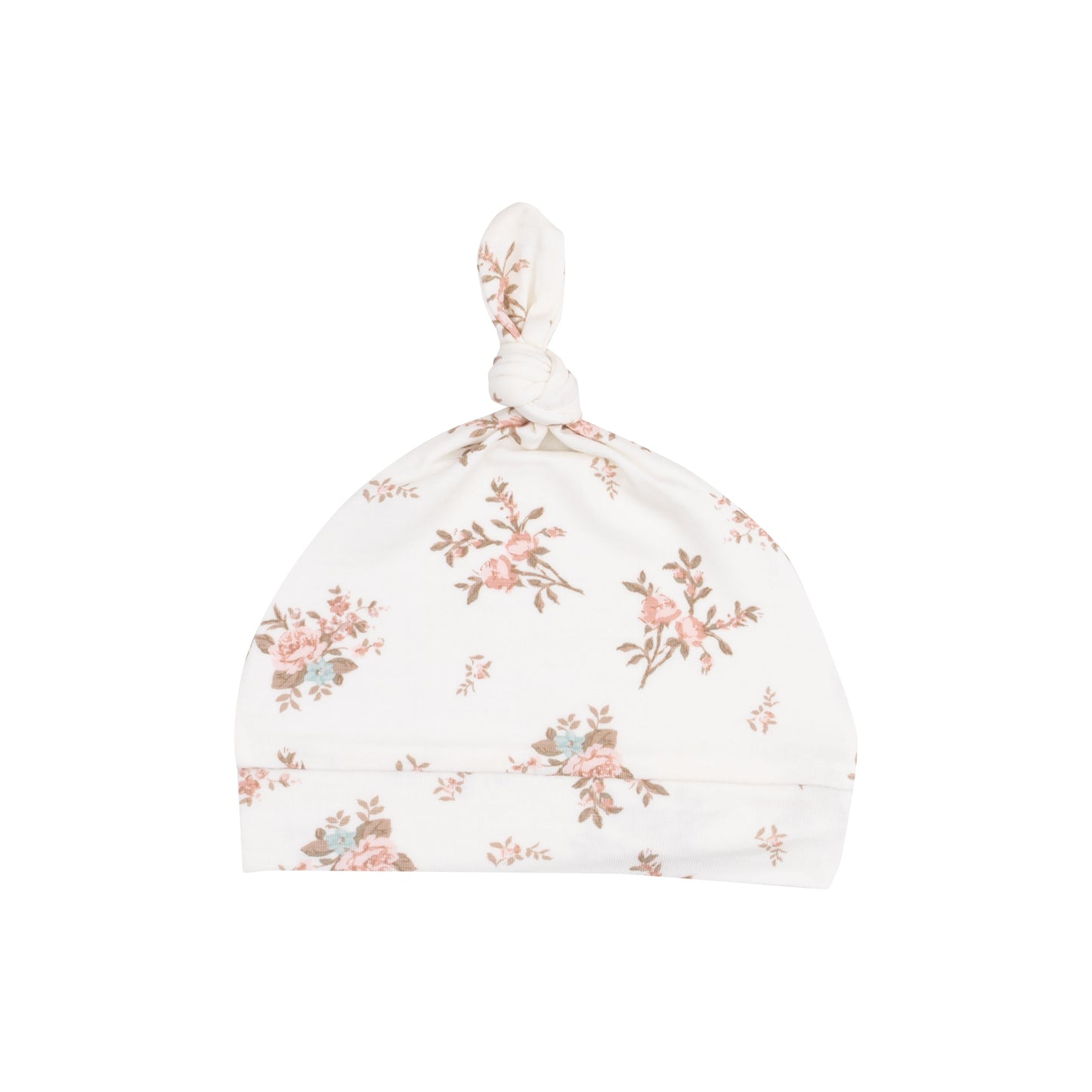 Knotted Hat - Vintage Rosebuds-Angel Dear