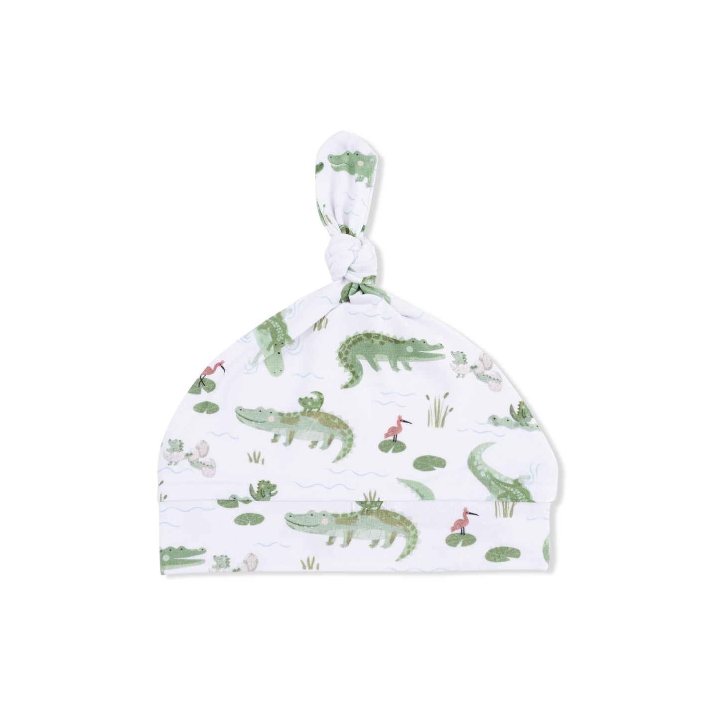 Crayon Alligators - Knotted Hat-Angel Dear