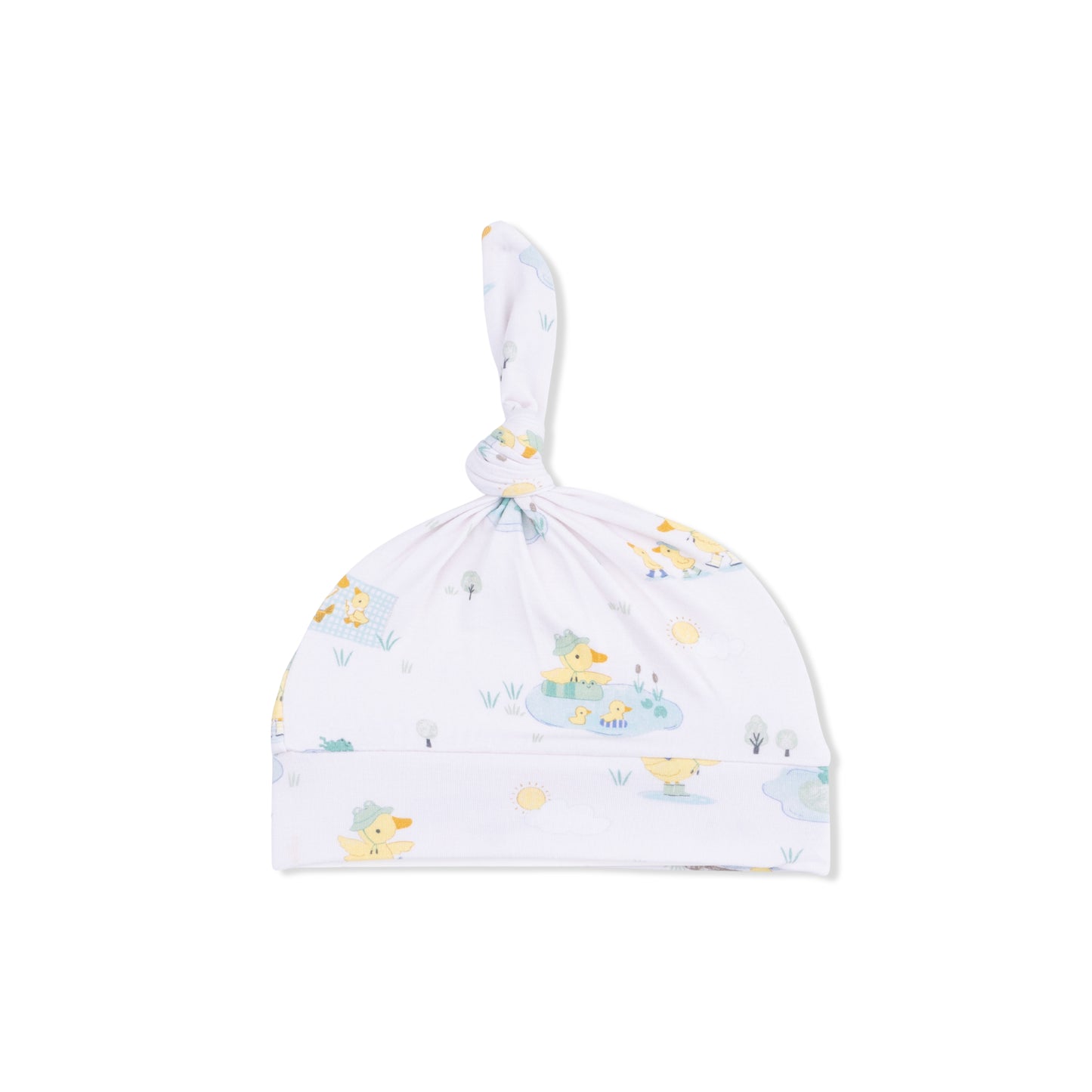 Frog and Duck Pond - Knotted Hat-Angel Dear