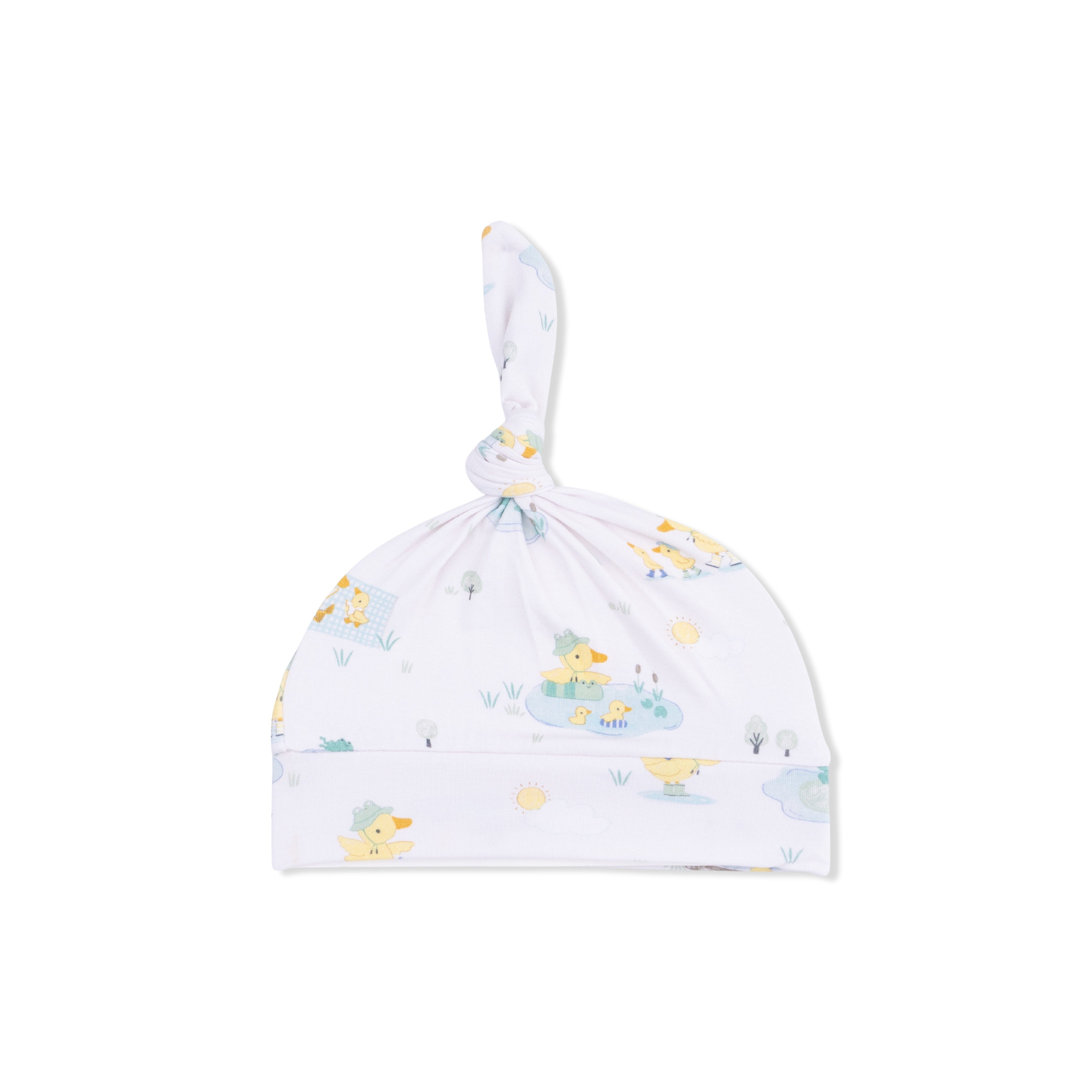 Frog and Duck Pond - Knotted Hat-Angel Dear