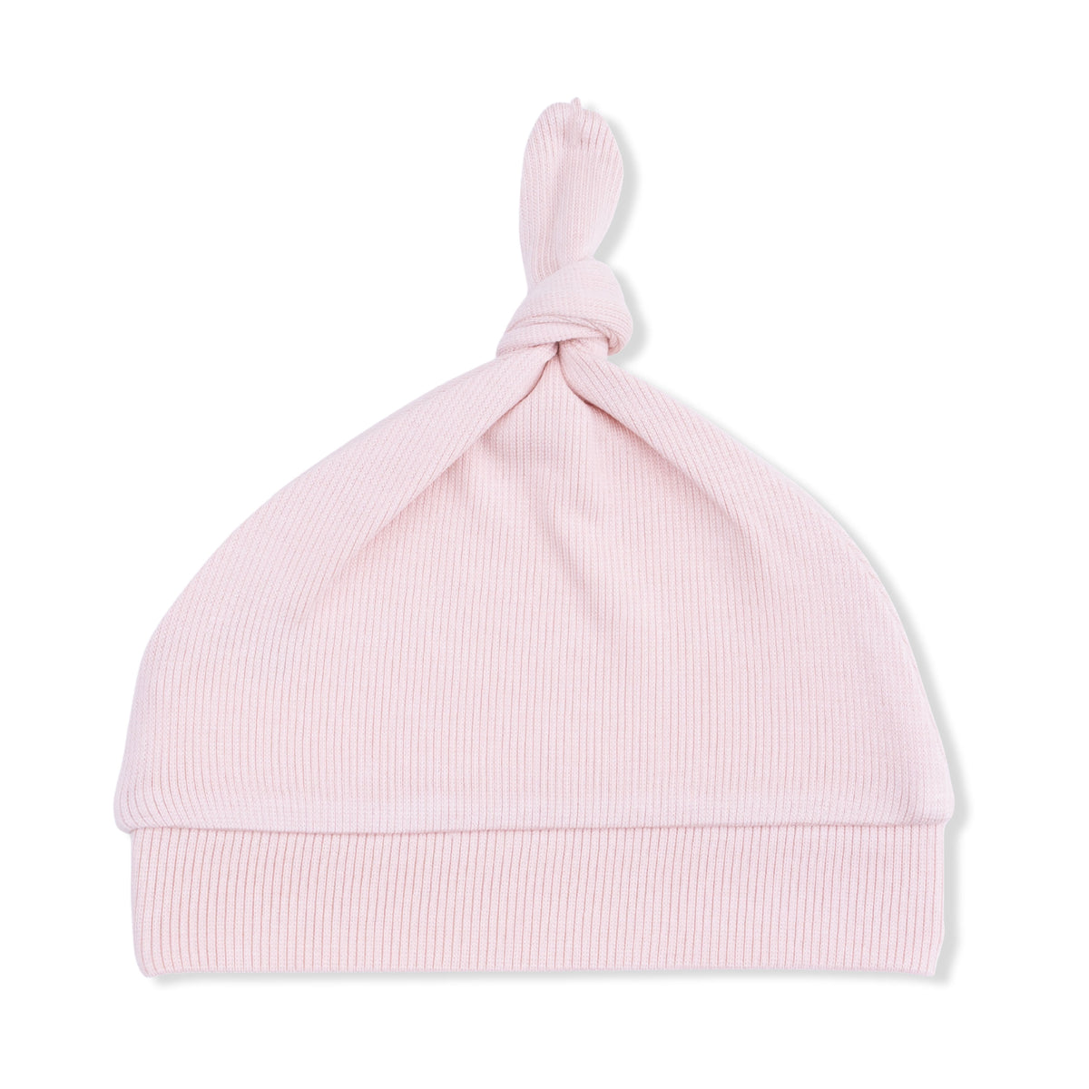Solid Veiled Pink - Knotted Hat