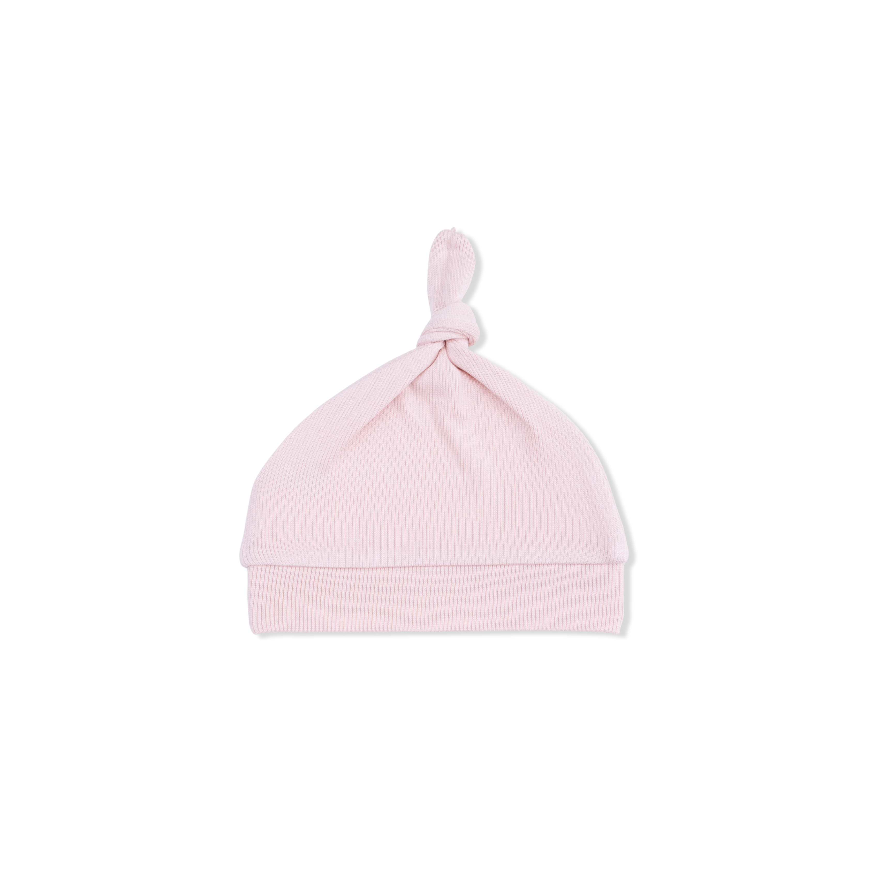 Solid Veiled Pink - Knotted Hat-Angel Dear