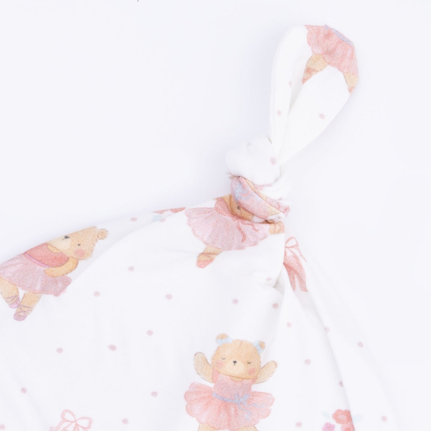 Teddy Bear Ballerina - Knotted Hat