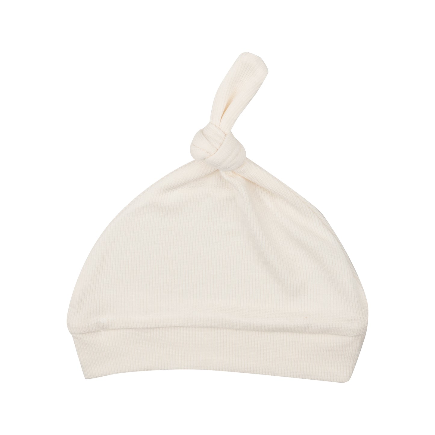 Knotted Hat in our Sugar Swizzle print from Angel Dear