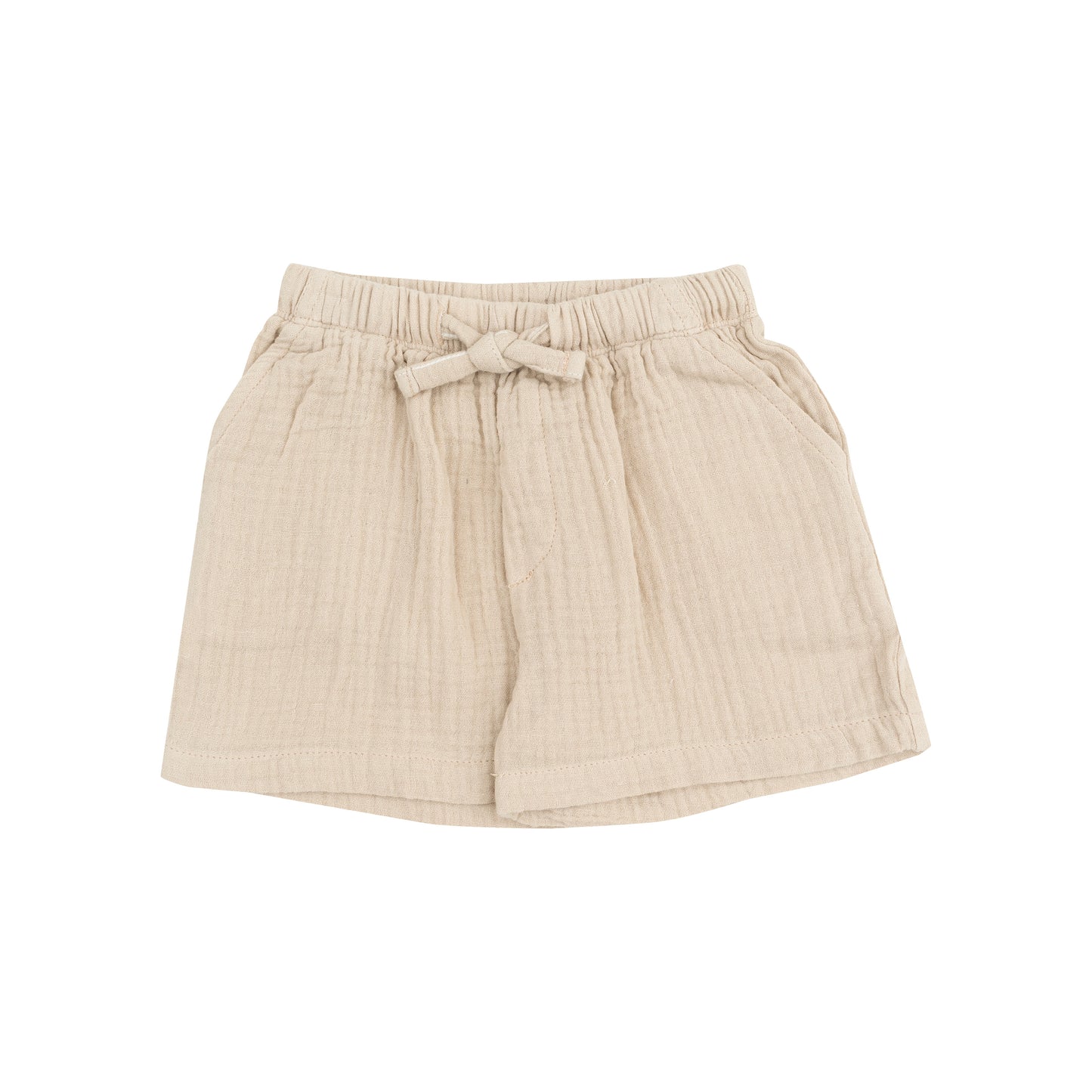 Short - Solid Muslin Oxford Tan-Angel Dear