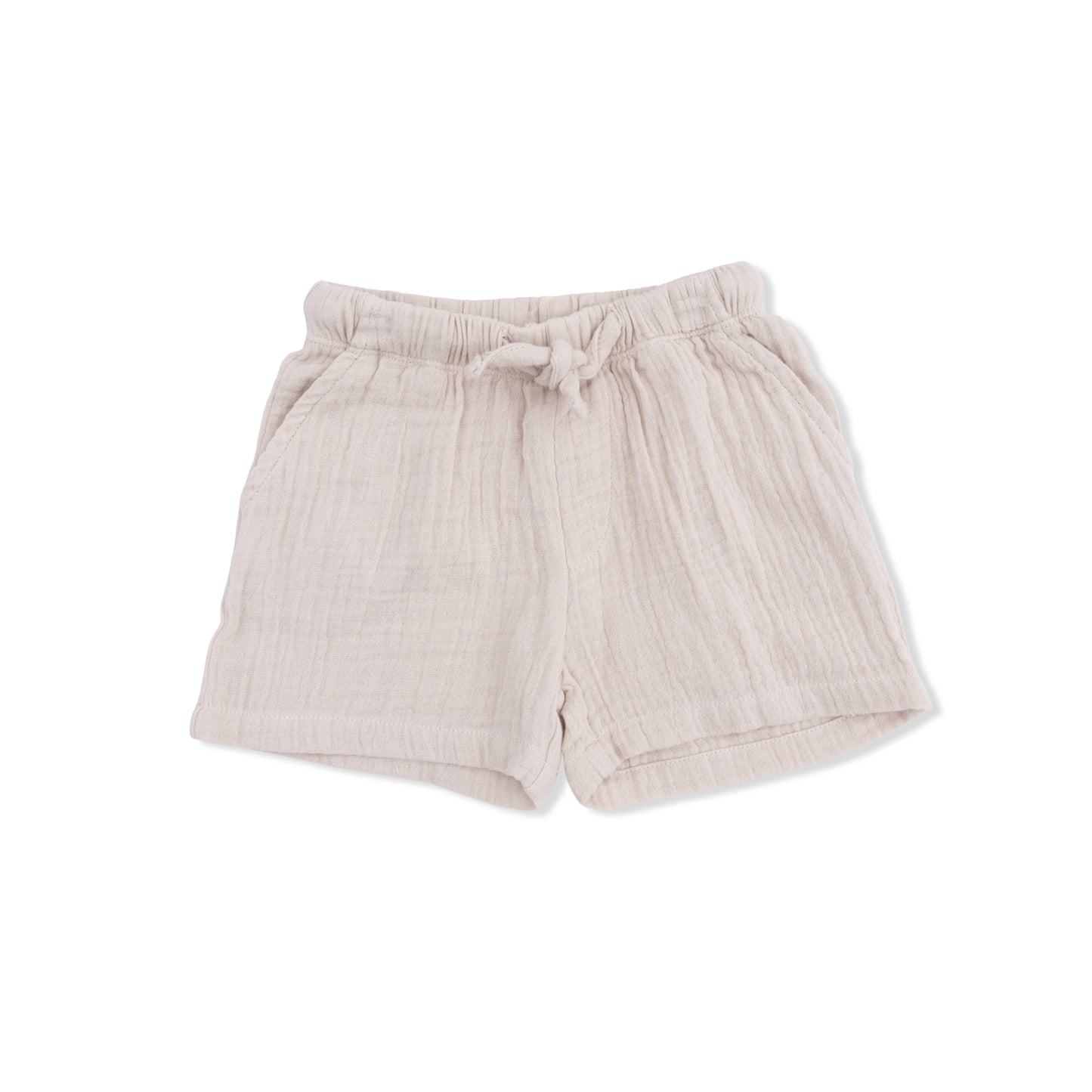 Solid Muslin French Oak - Casual Short-Angel Dear