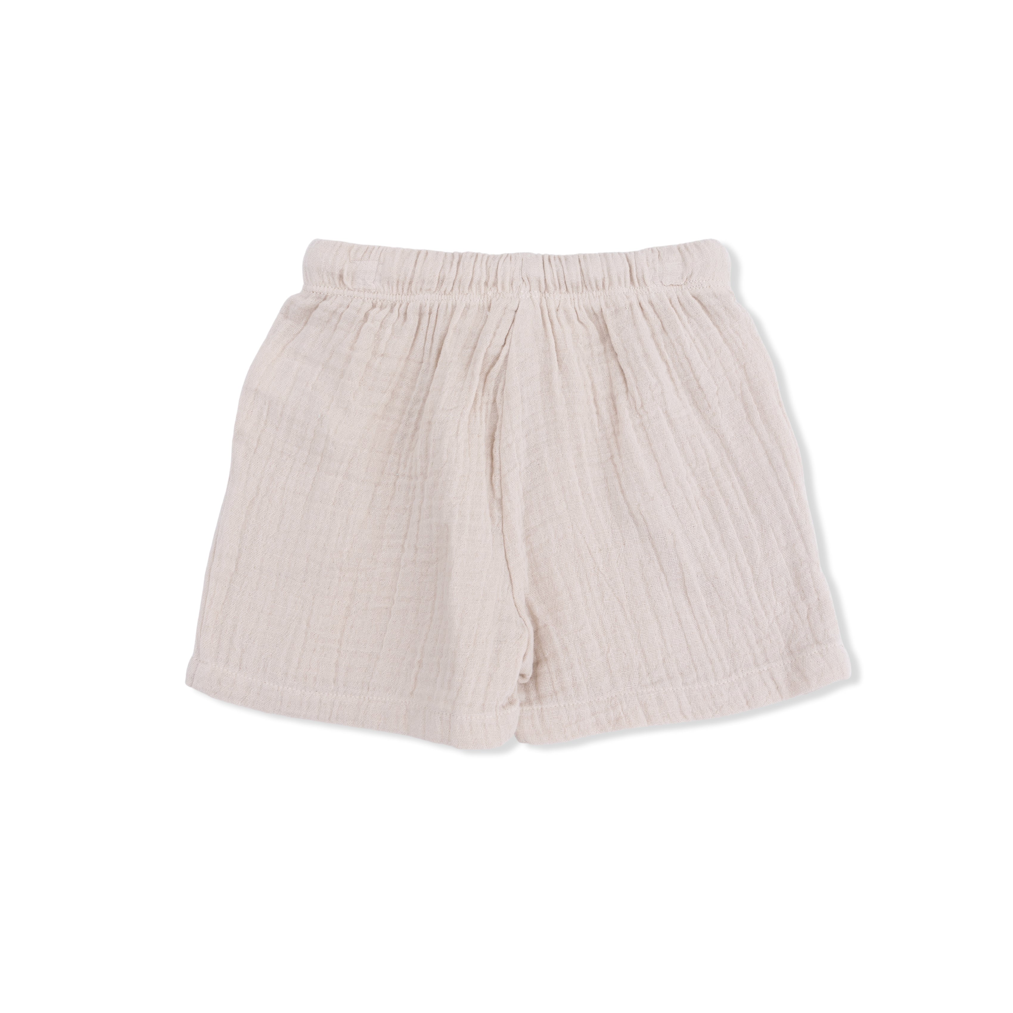 Solid Muslin French Oak - Casual Short-Angel Dear
