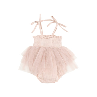 Tutu Bubble - Solid Muslin Rose Smoke