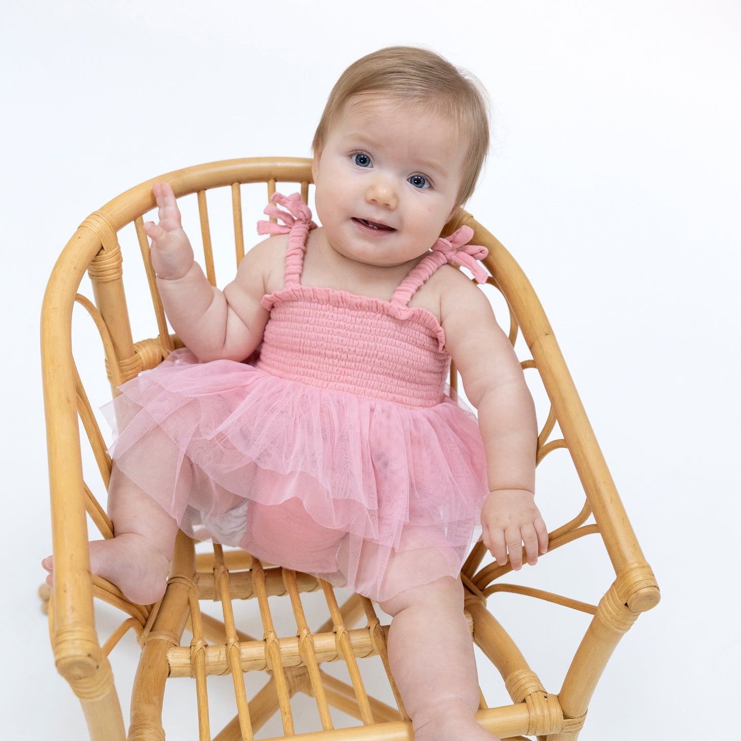 Solid Muslin Poignant Pink - Tutu Bubble-Angel Dear