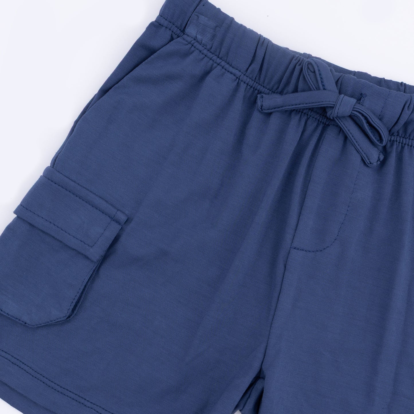 Soccer Balls Playing Soccer  Blue - Crew Neck Tee with Cargo Short