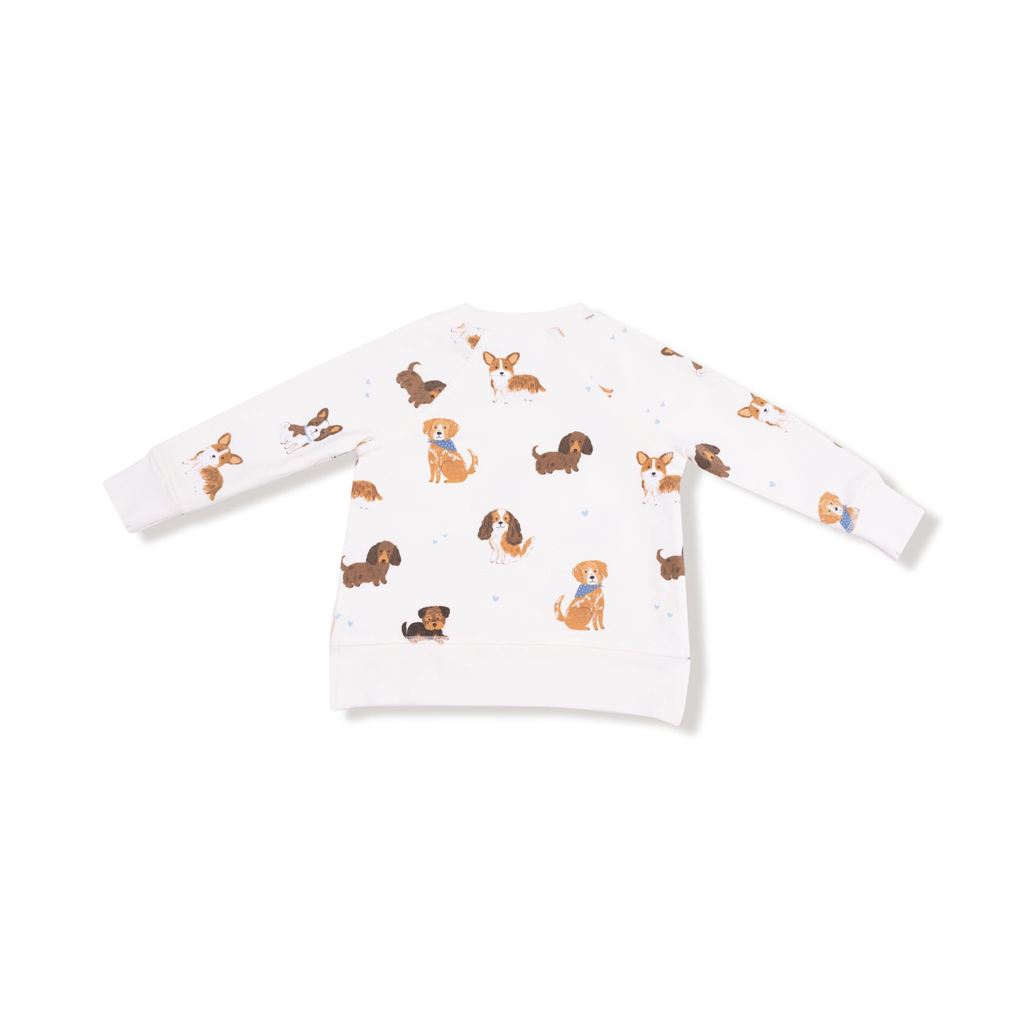 Raglan Sweatshirt + Jogger Set in our  Best Friend Dogs - Uni print from Angel Dear