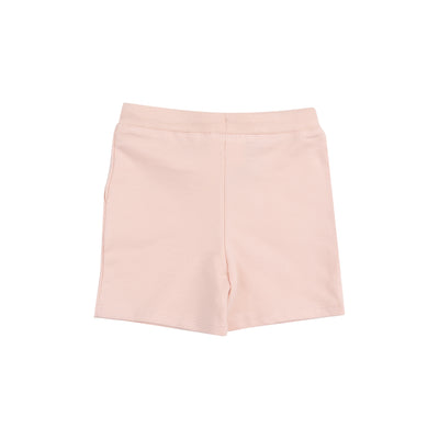 Everyday Shorts + Front Patch Pockets - French Terry Solid Pink