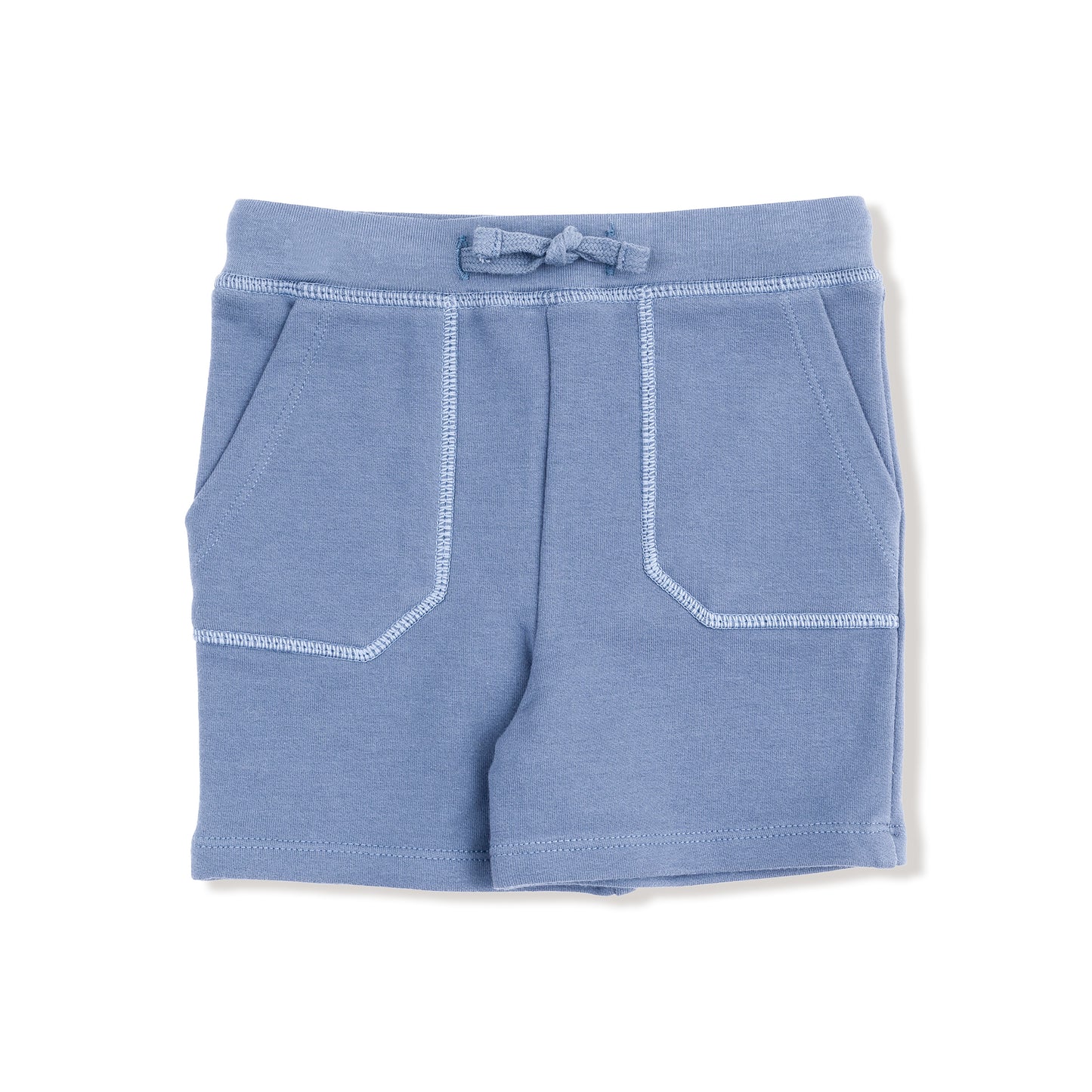 Everyday Short in our  Country Blue print from Angel Dear