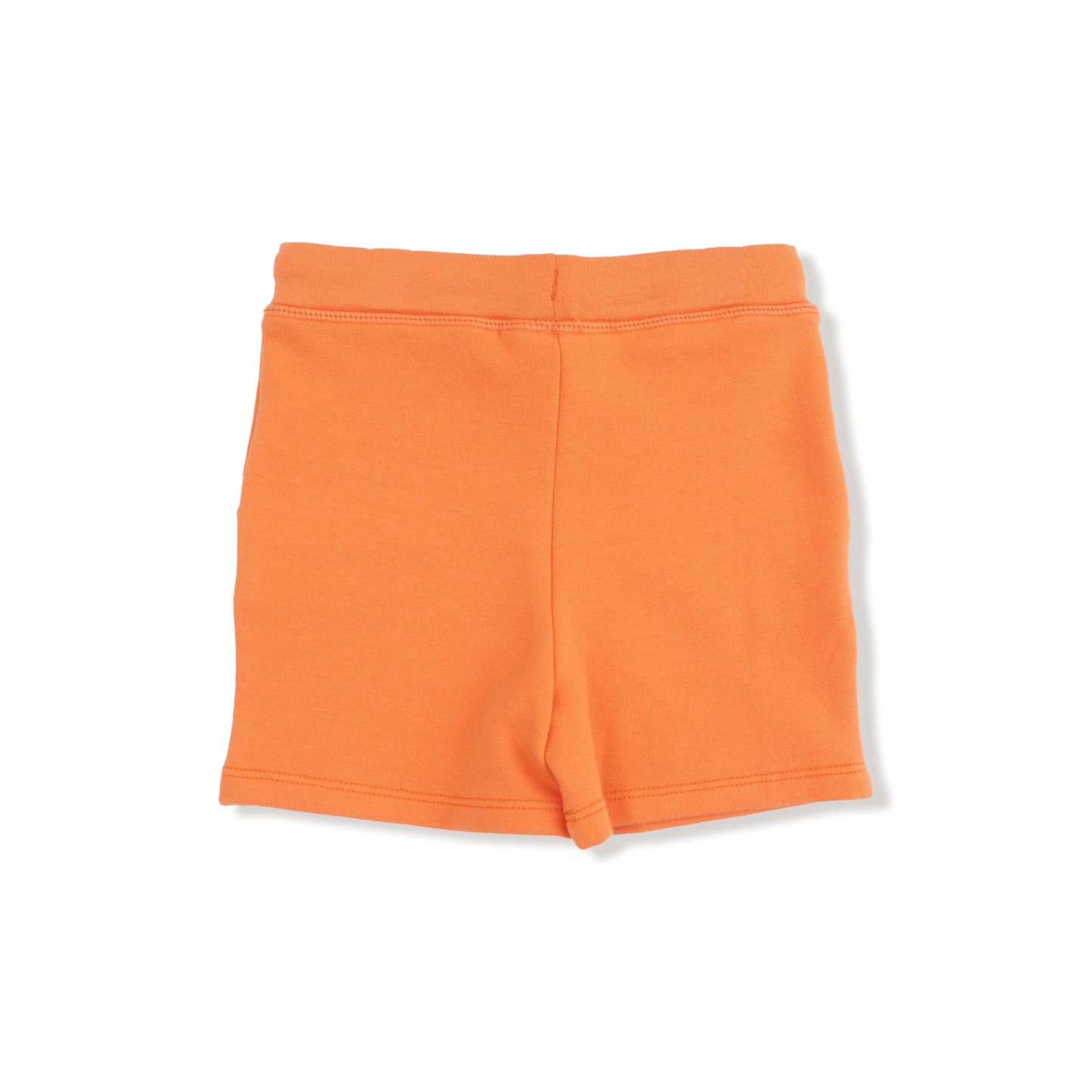 Everyday Short in our  Varsity - Orange print from Angel Dear