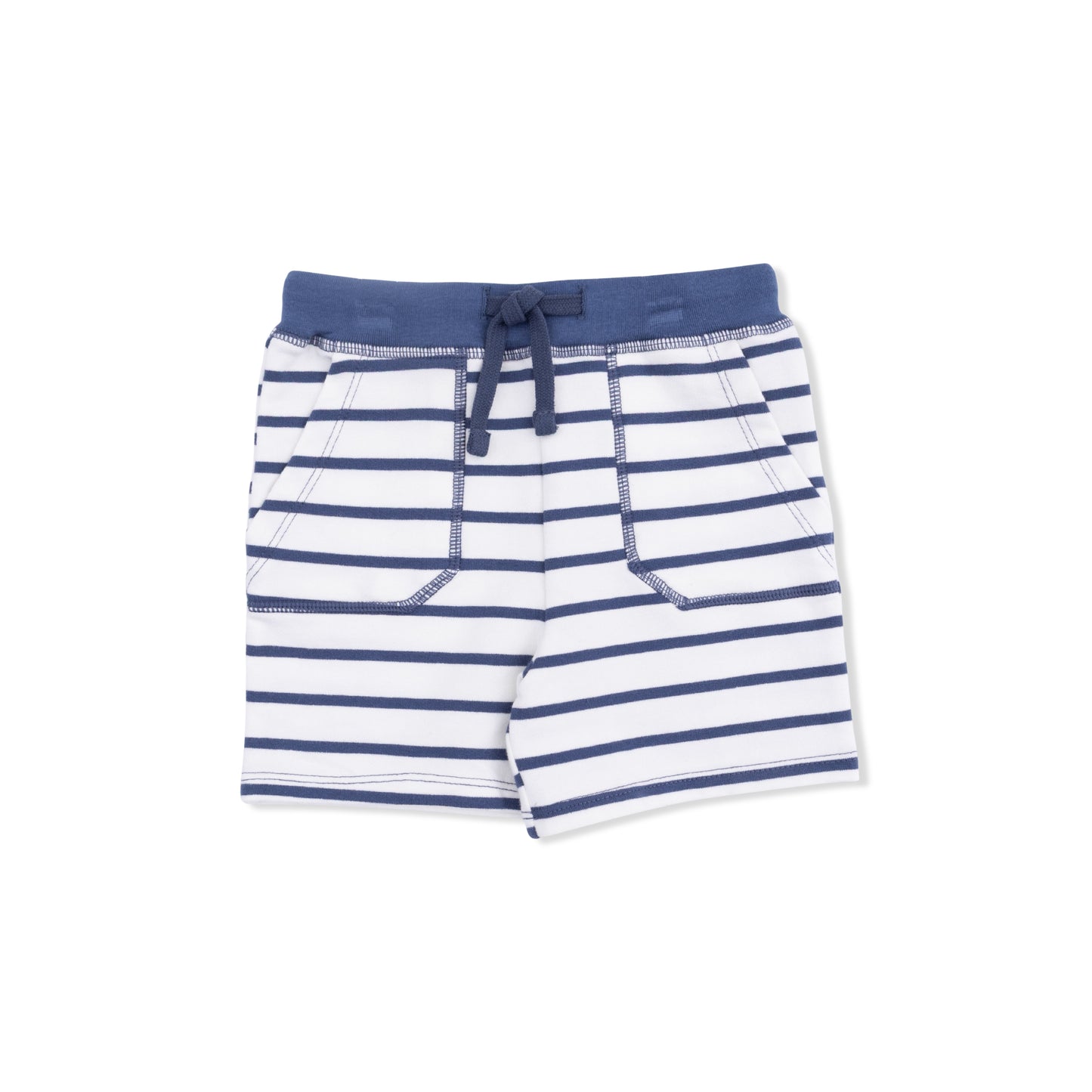 Oceana Stripe French Terry - Everyday Short-Angel Dear
