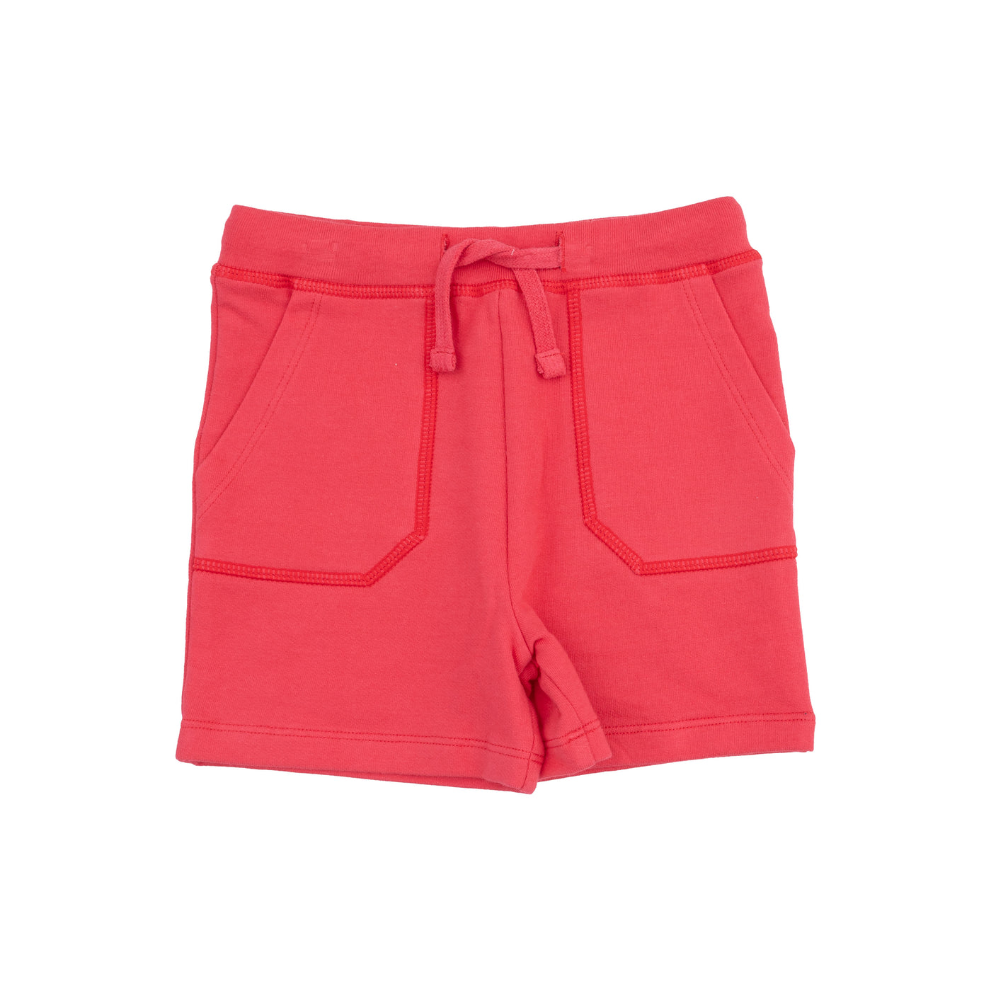 Everyday Shorts - Red French Terry