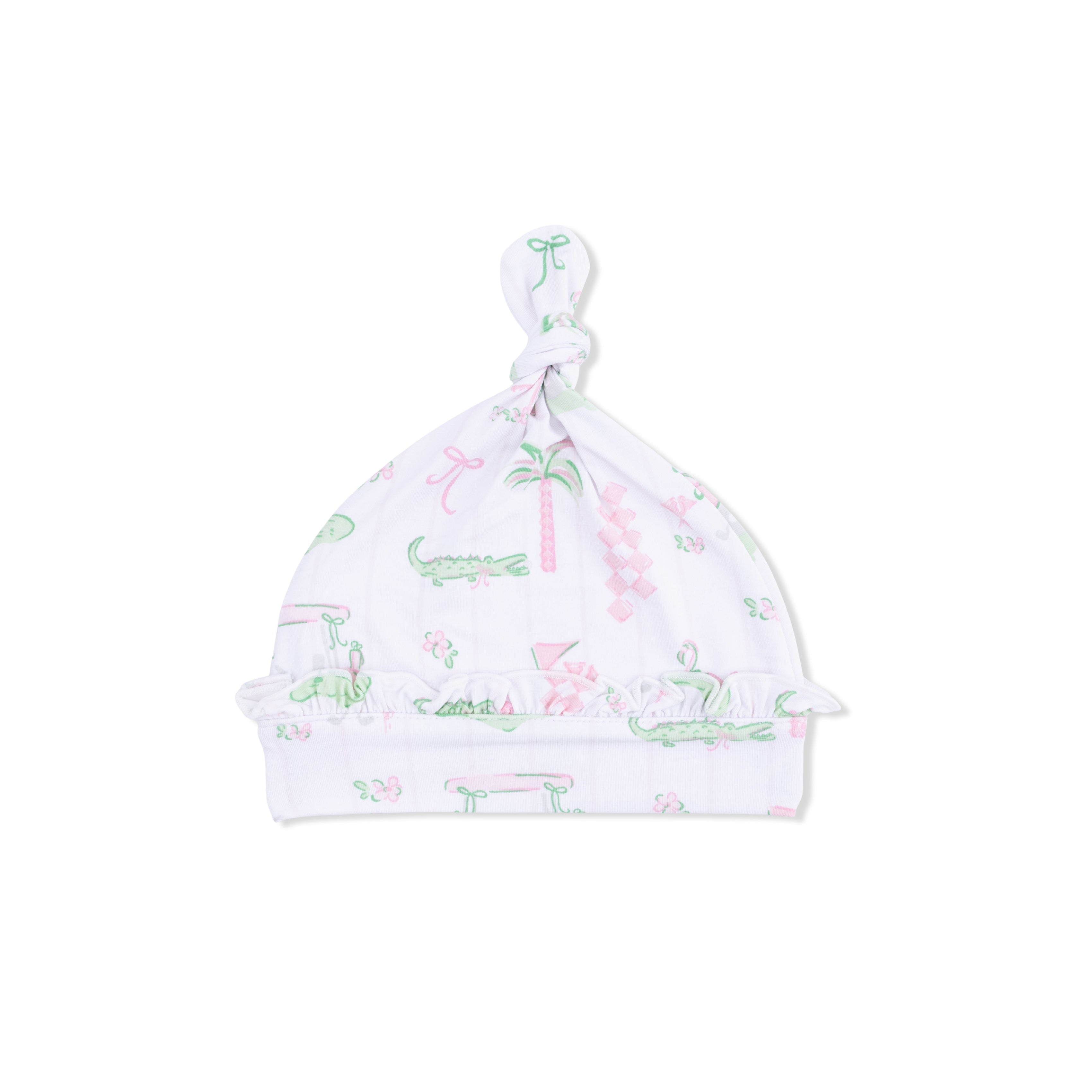 Pretty Golf - Ruffle Knotted Hat-Angel Dear