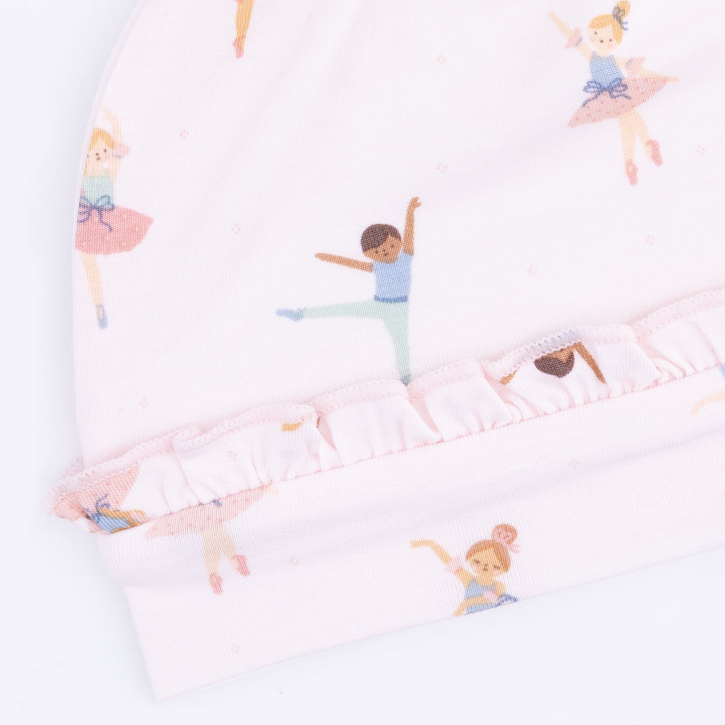 Petite Ballet - Kimono Gown & Ruffle Knotted Hat