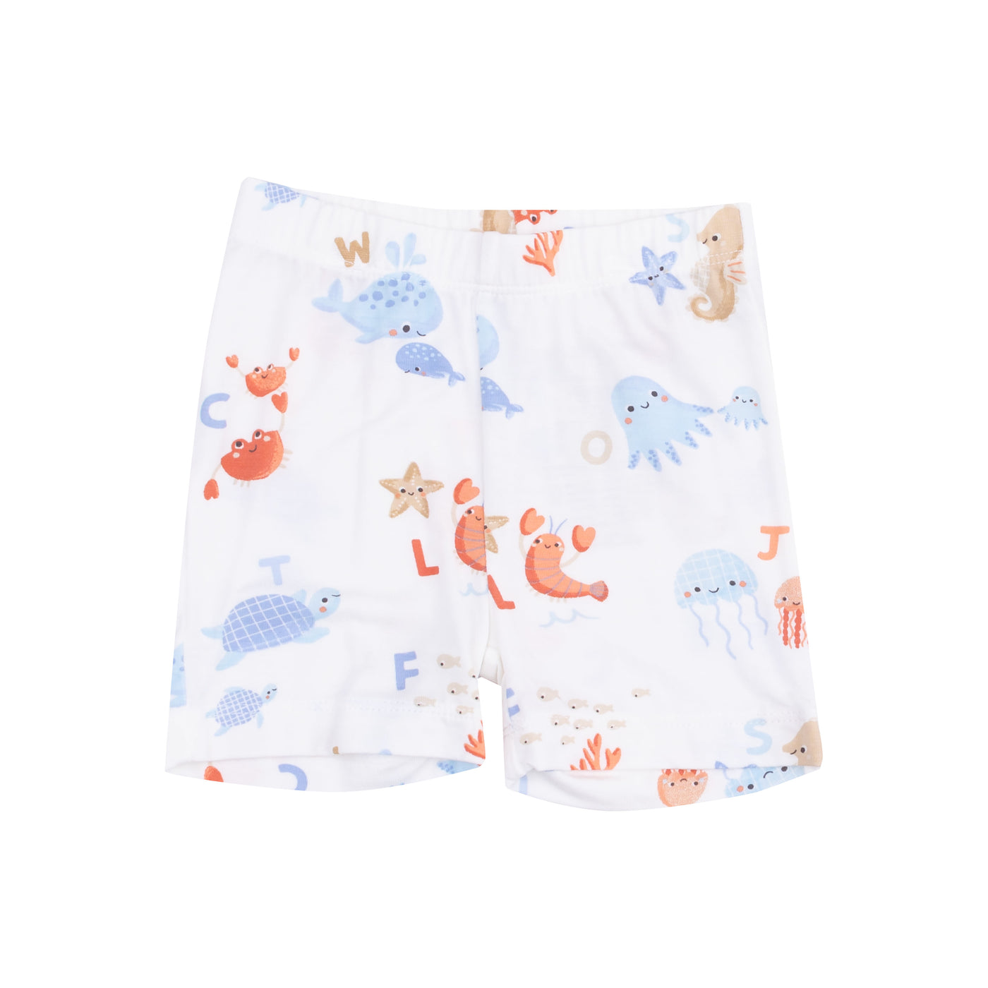 Loungewear Short Set - Coastal ABCs