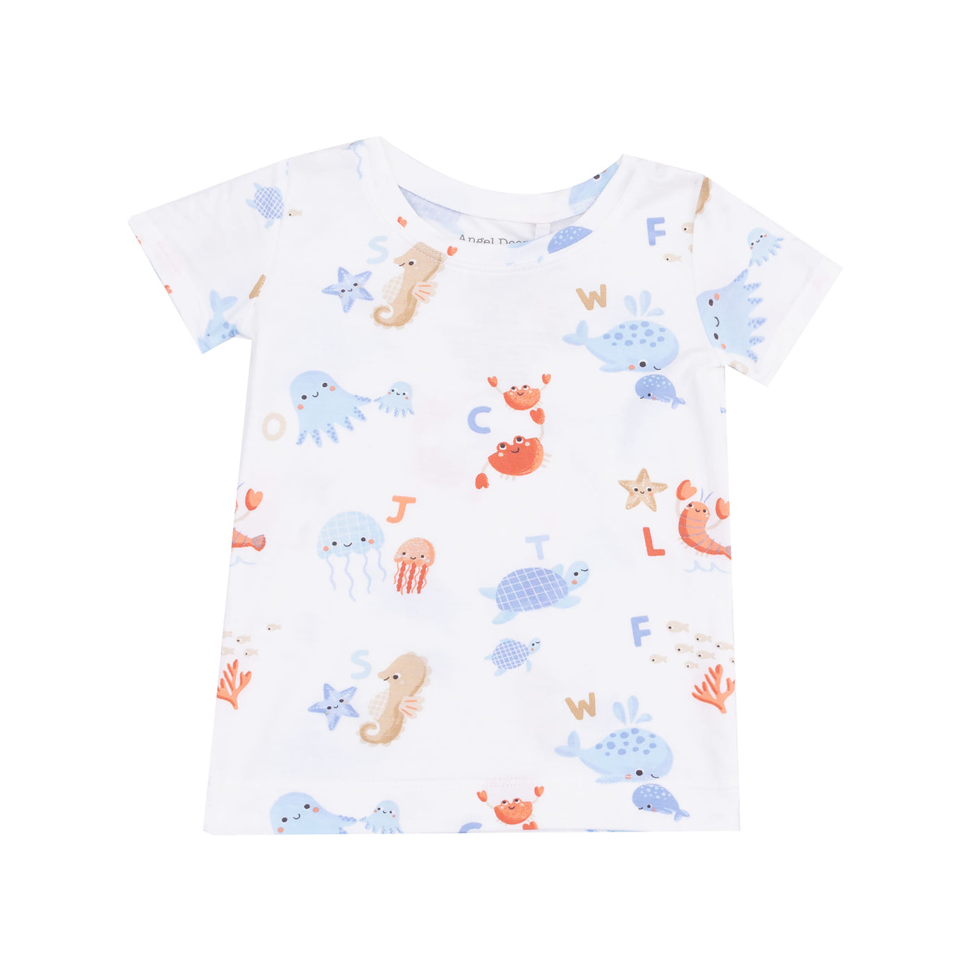 Loungewear Short Set - Coastal ABCs