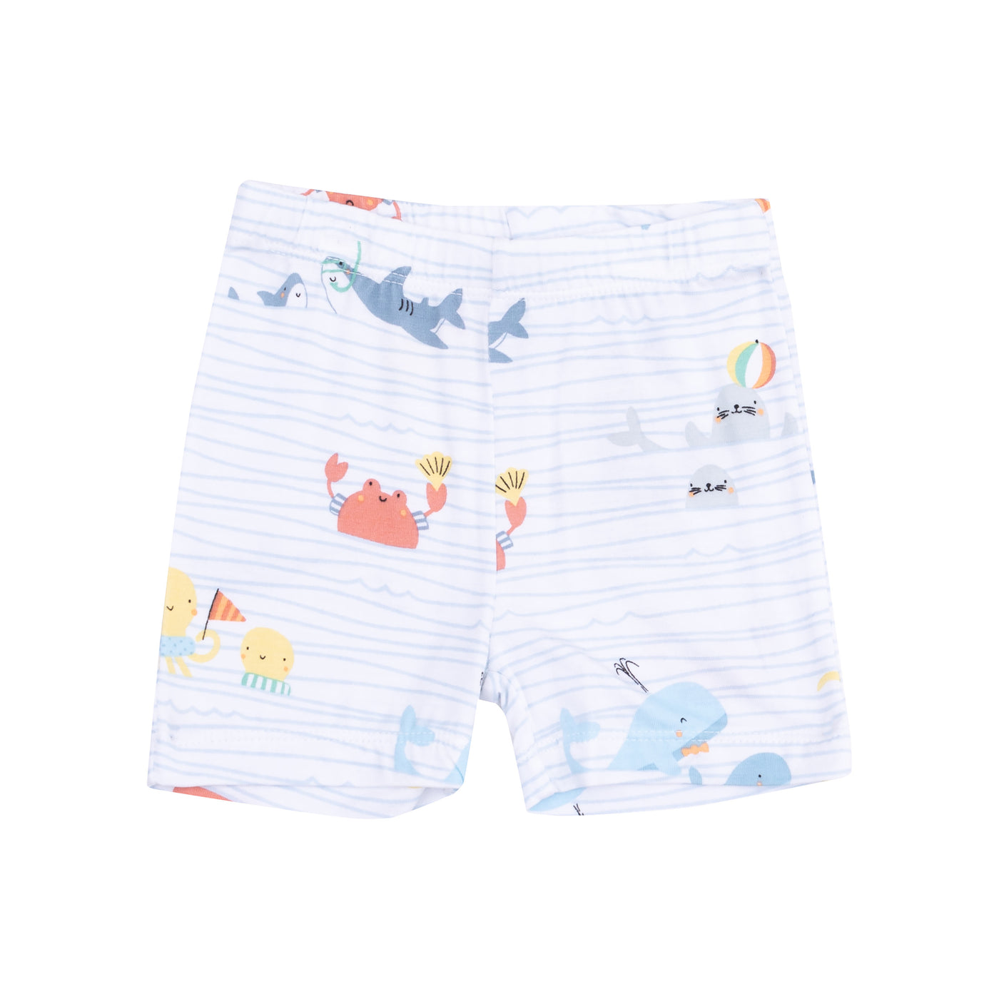 Loungewear Short Set - Sea Stripes