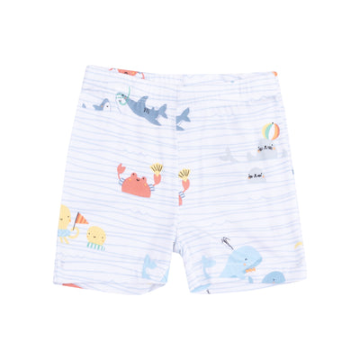 Loungewear Short Set - Sea Stripes