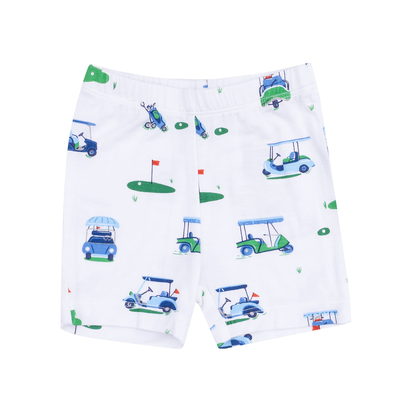 Loungewear Short Set - Vintage Golf Carts Blue-Angel Dear