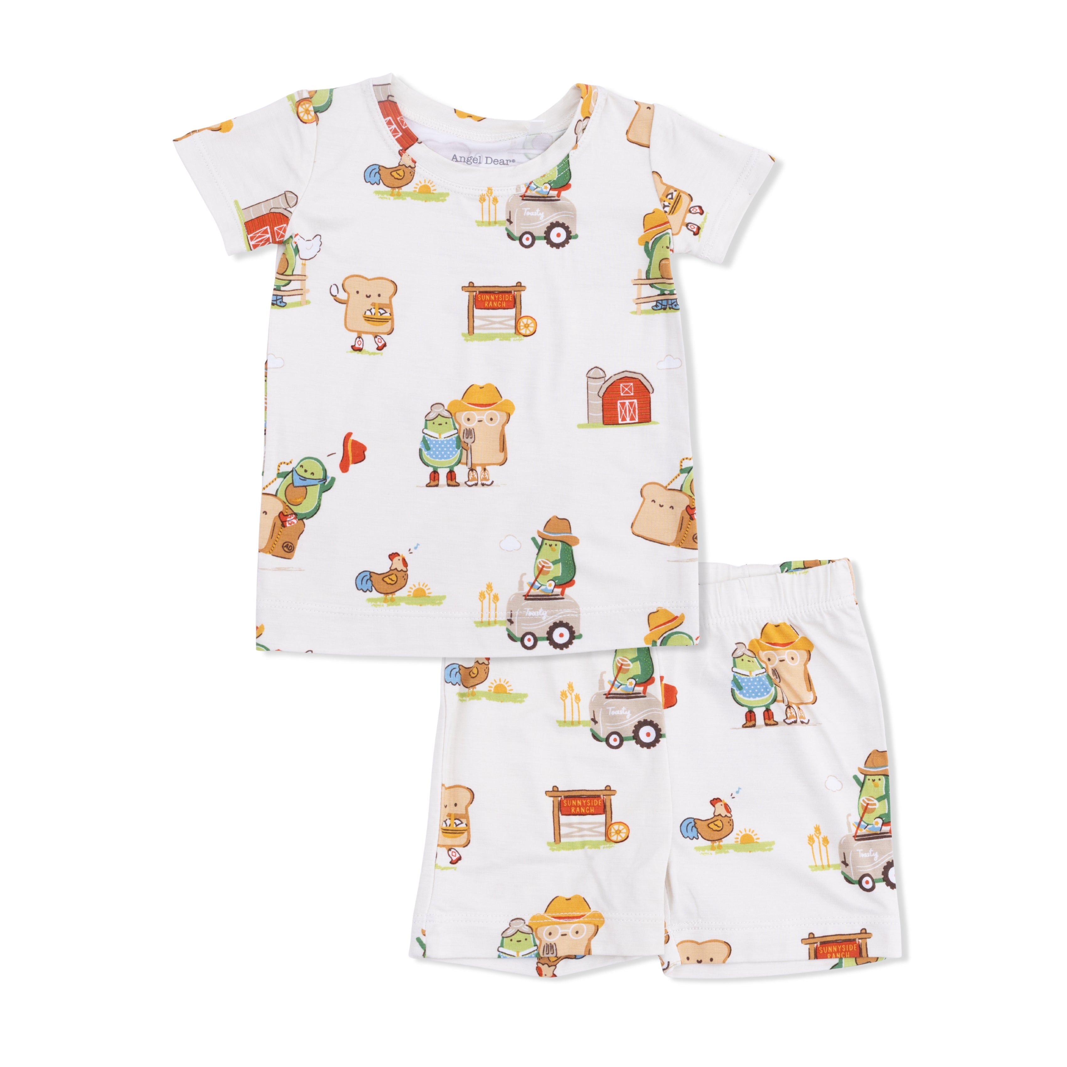 Avocado Toast - American Gothic - Loungewear Short Set – Angel Dear