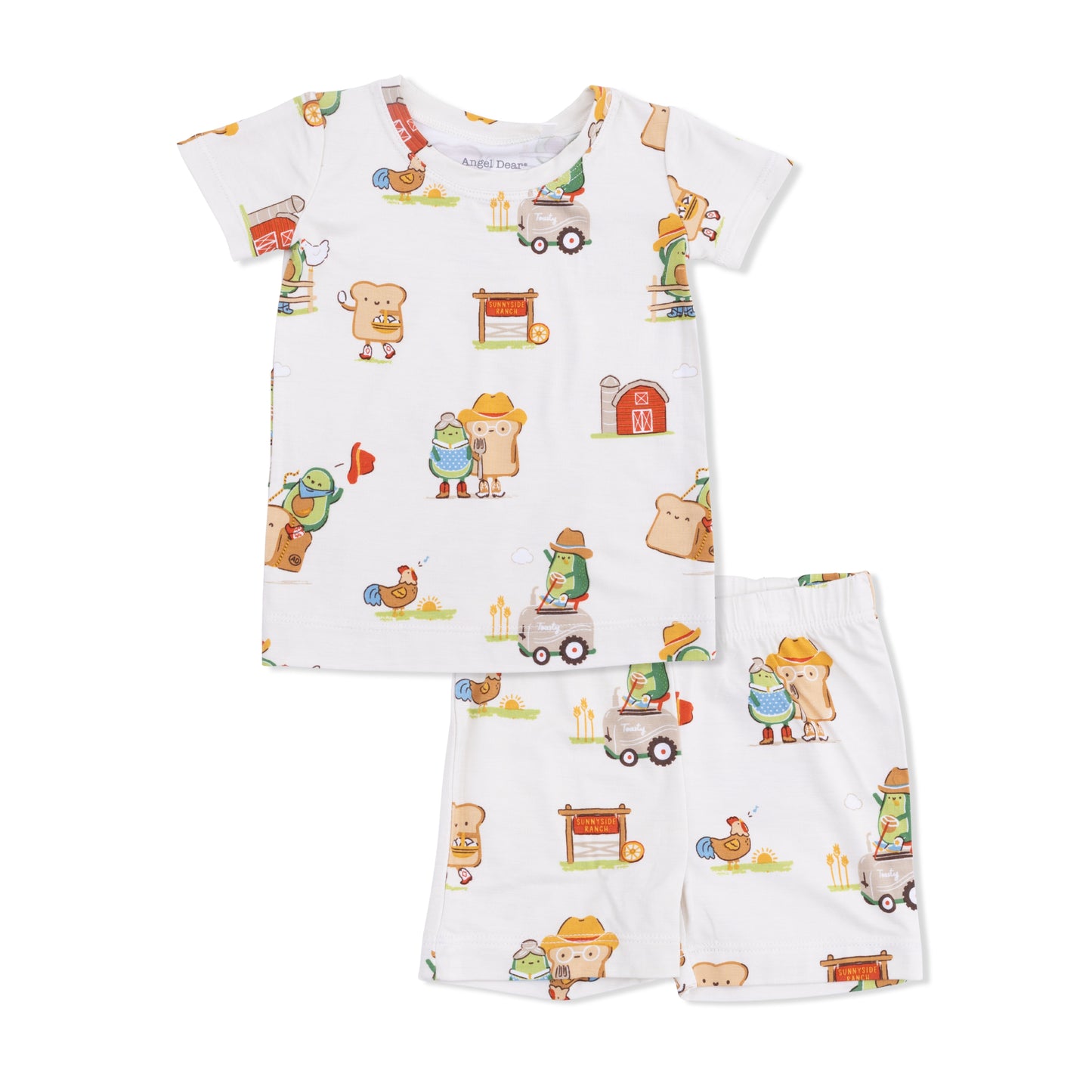 Avocado Toast - American Gothic - Loungewear Short Set-Angel Dear