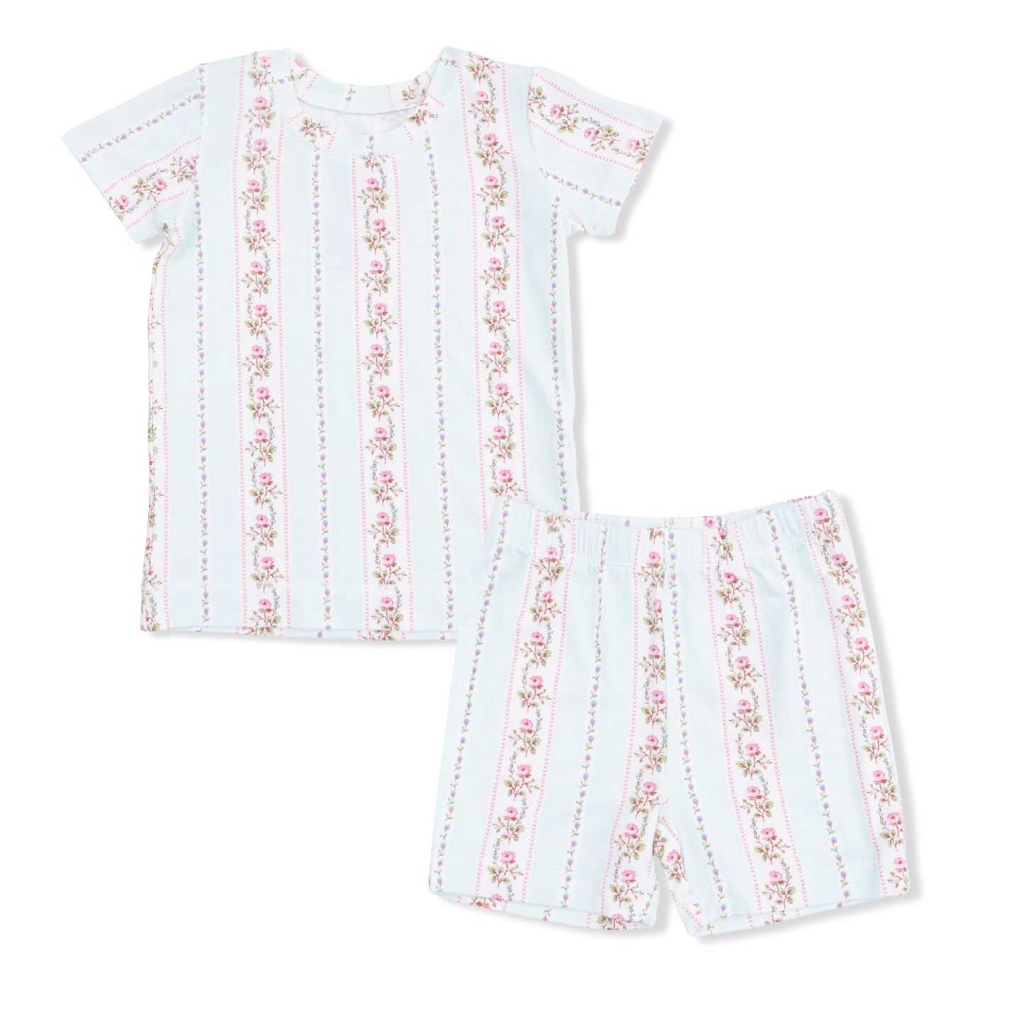 Antoinette Stripe - Loungewear Short Set-Angel Dear