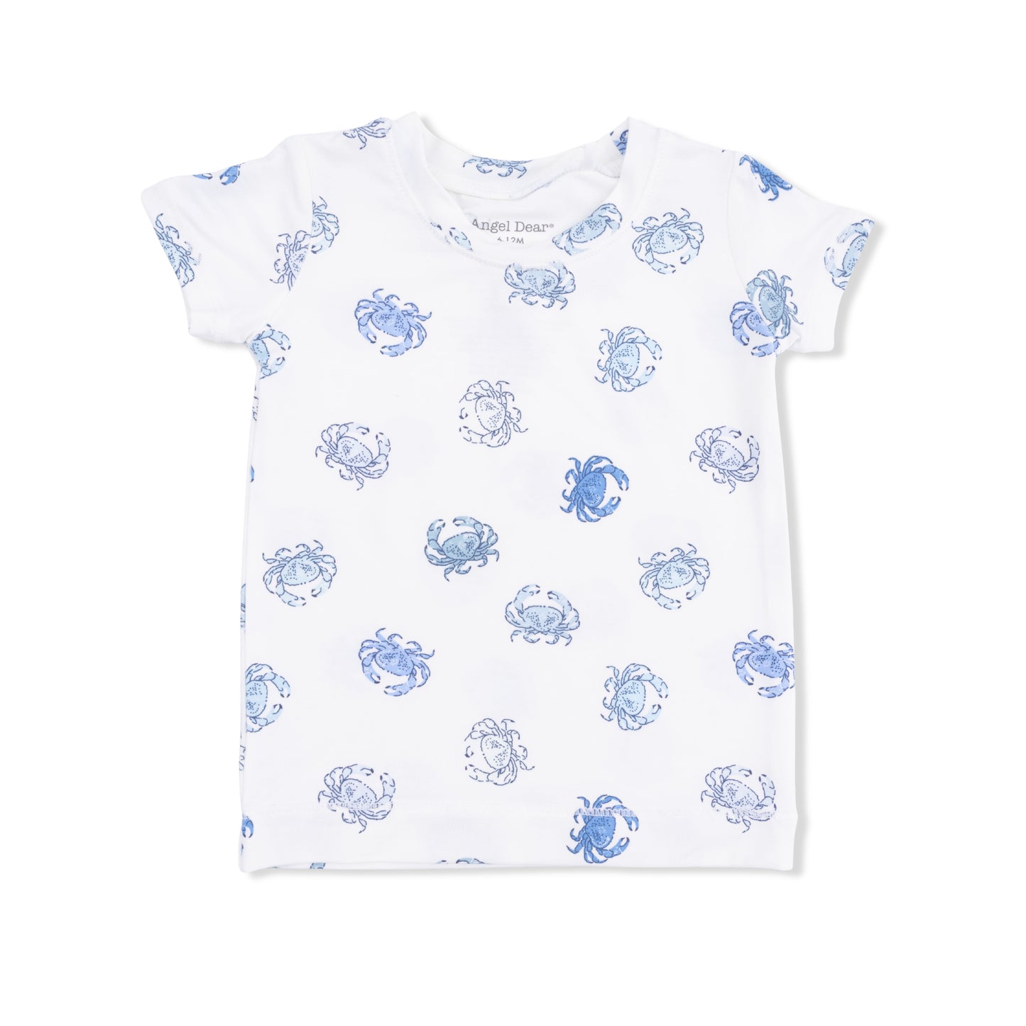 Blue Crabs - Loungewear Short Set-Angel Dear