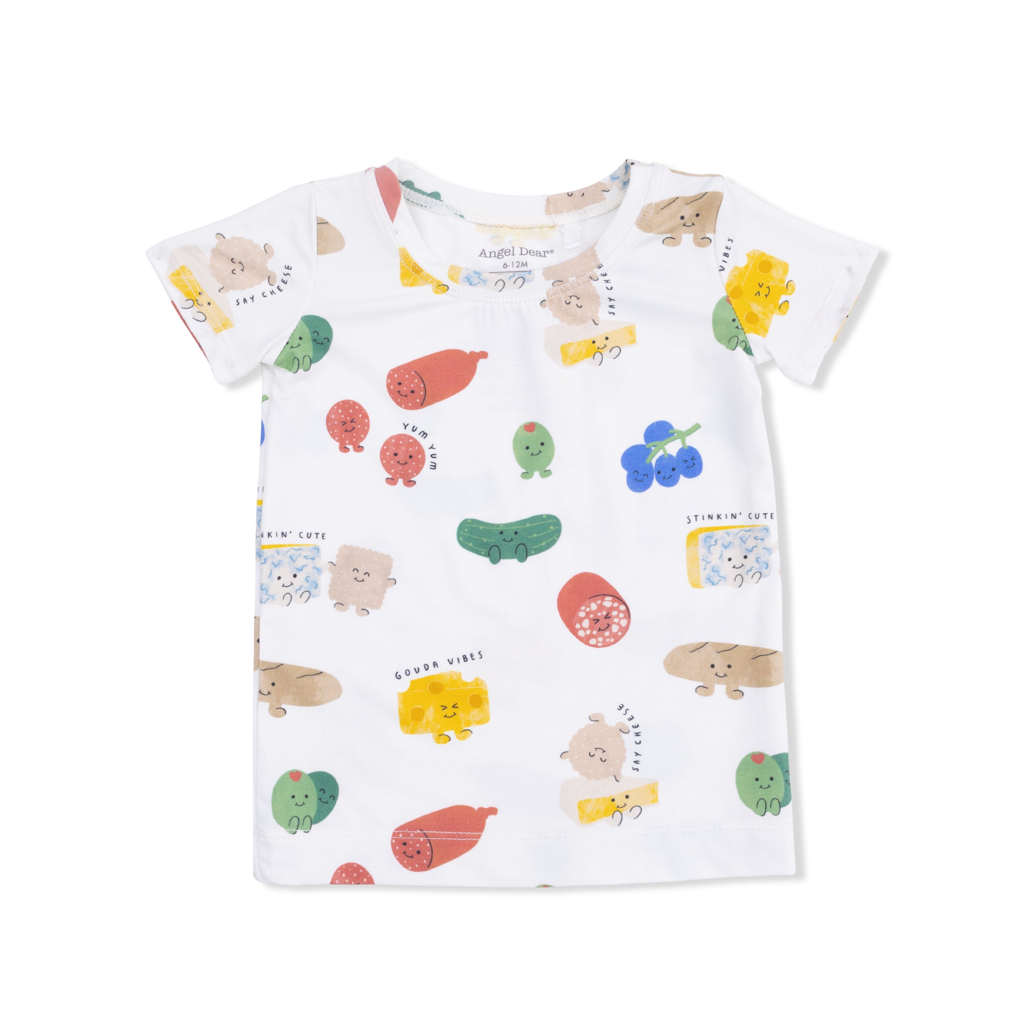 Charcuterie Cuties - Loungewear Short Set-Angel Dear