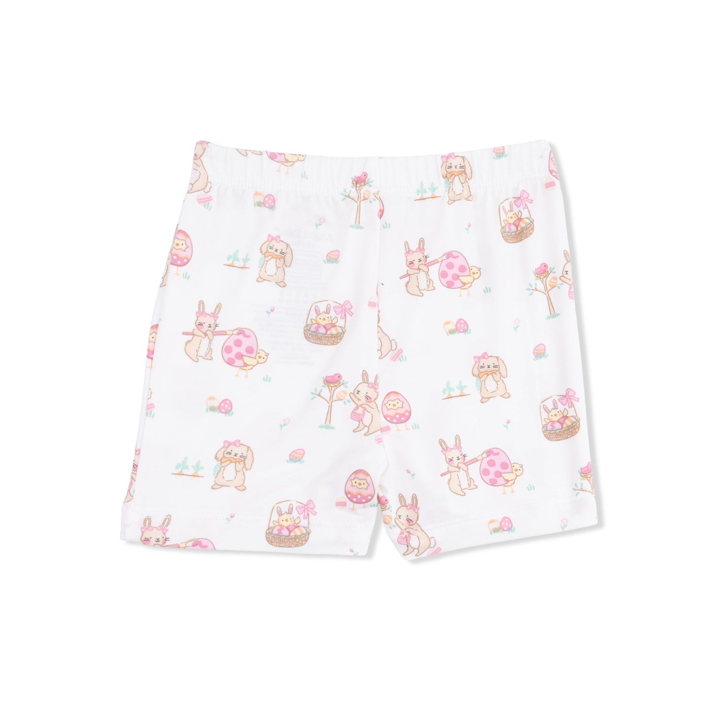 Easter Egg Hunt Pink - Loungewear Short Set-Angel Dear