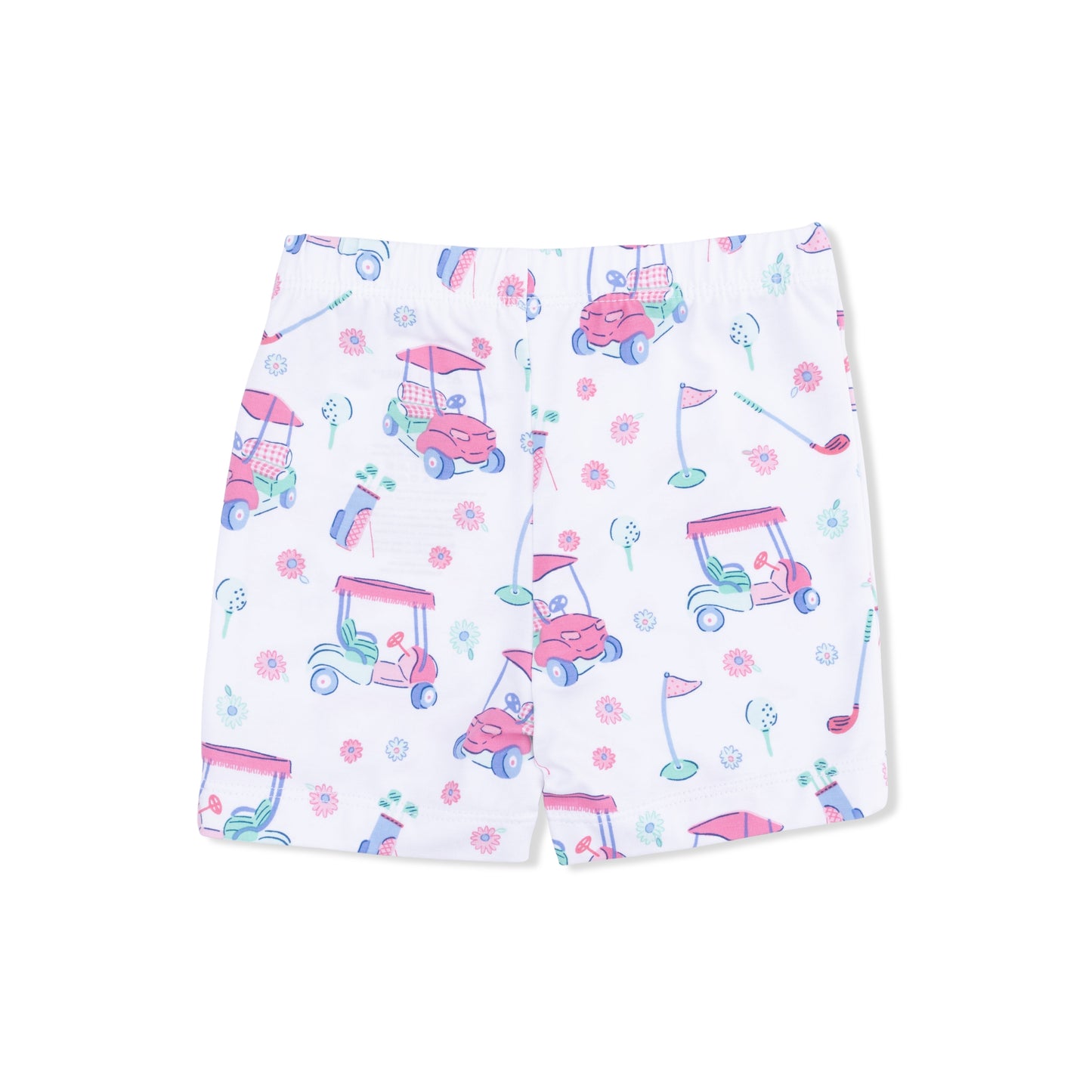 Golf Carts and Flowers - Loungewear Short Set-Angel Dear