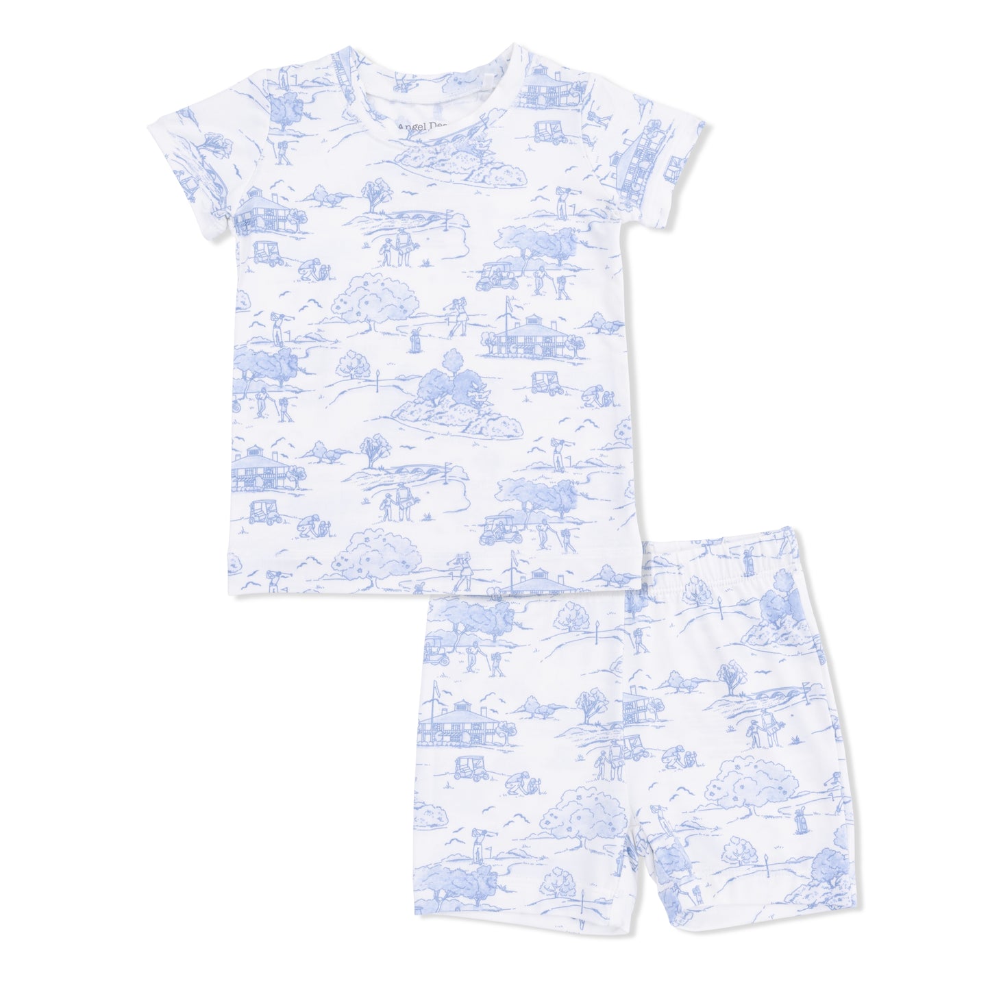 Golf Toile - Loungewear Short Set-Angel Dear