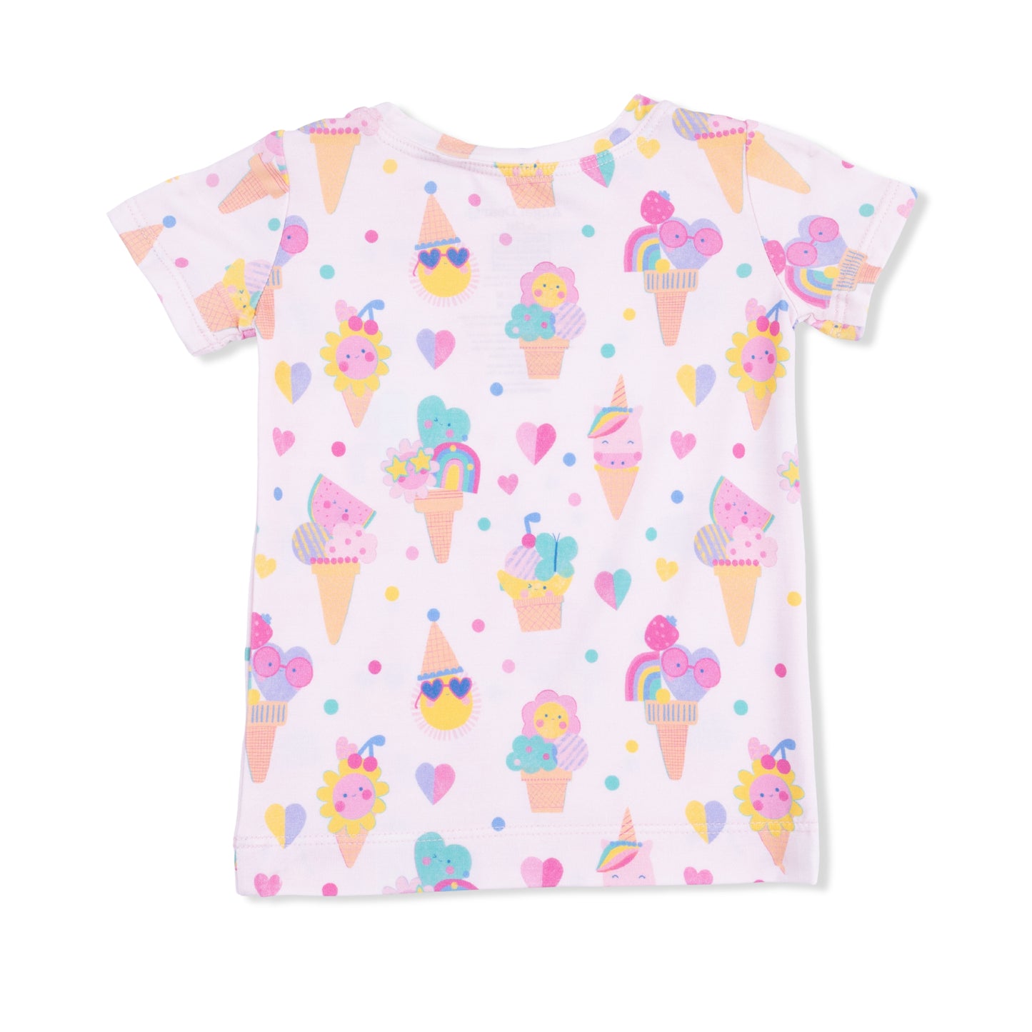 Ice Cream Fun Crew - Loungewear Short Set-Angel Dear