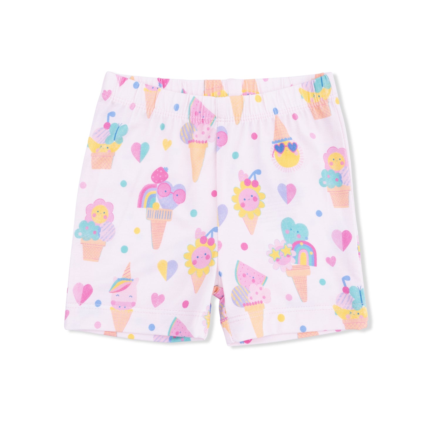 Ice Cream Fun Crew - Loungewear Short Set-Angel Dear